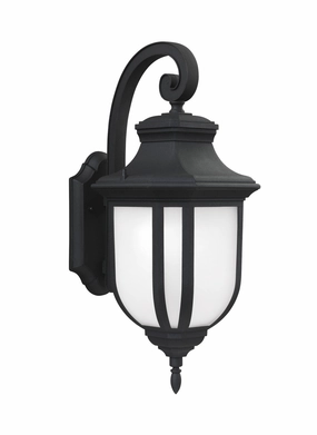Childress One Light Outdoor Wall Lantern BlackOutdoor wall sconces with motion sensor