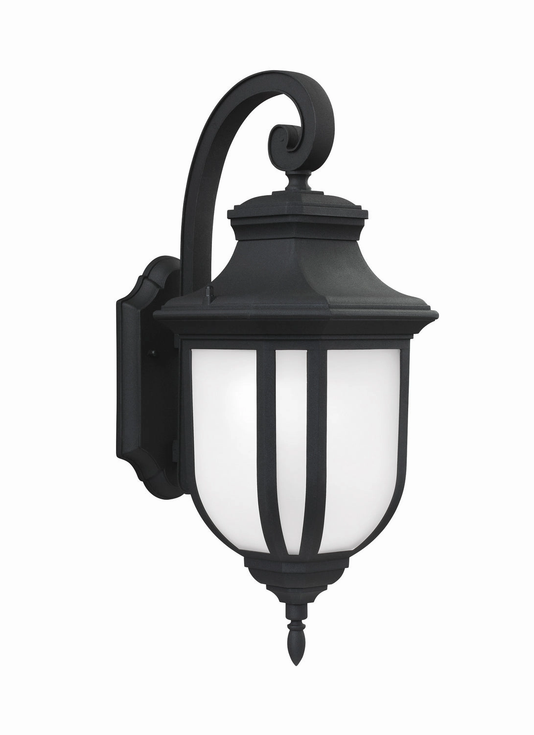 Childress One Light Outdoor Wall Lantern BlackOutdoor wall sconces with motion sensor