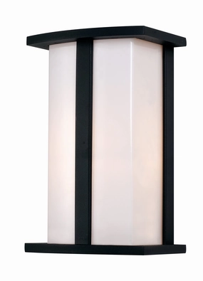 Chime One Light Pocket Lantern BlackOutdoor wall sconces with motion sensor