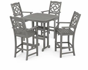 Chinoiserie 5-Piece Bar Setoutdoor patio furniture set