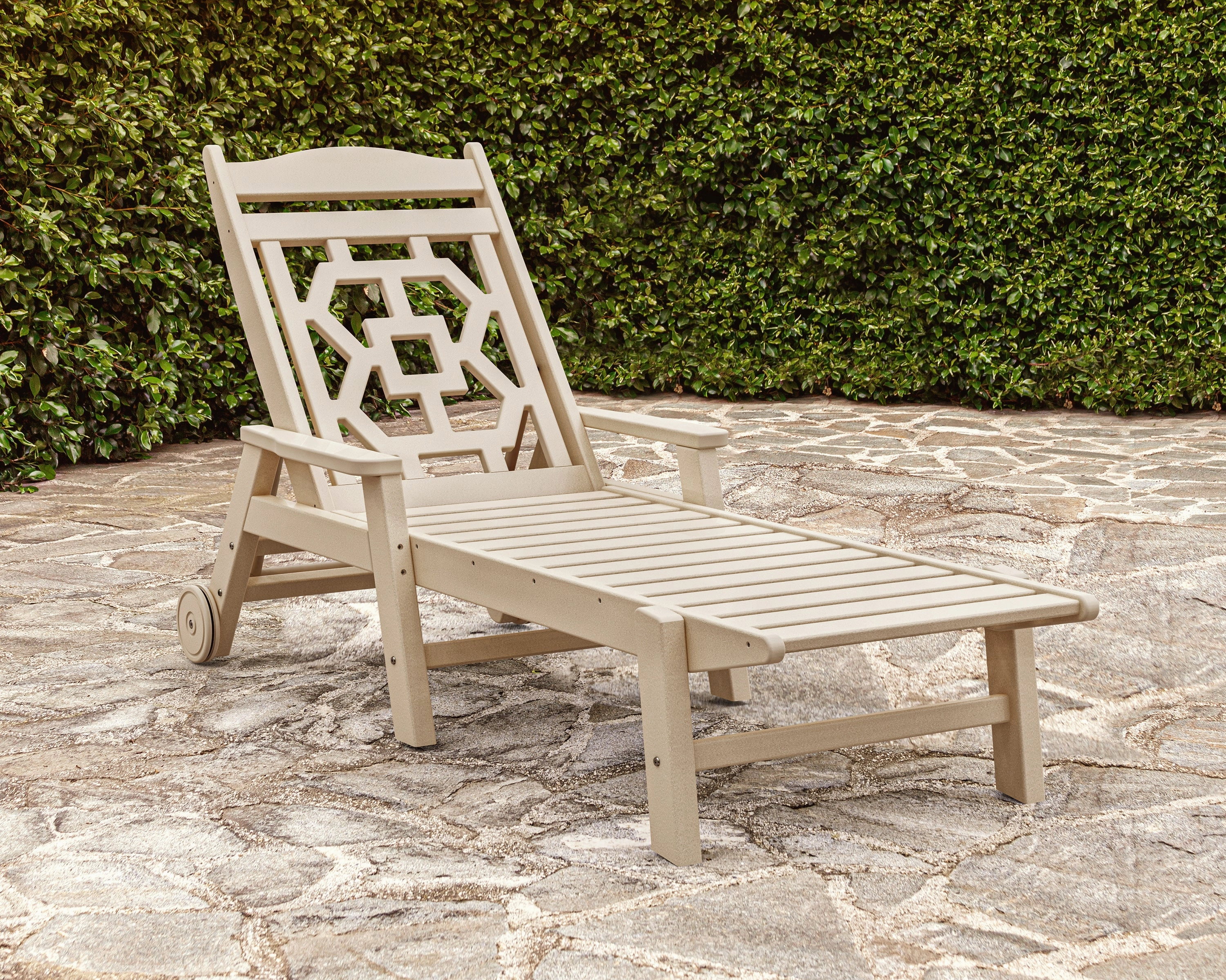 Chinoiserie Chaise Lounge