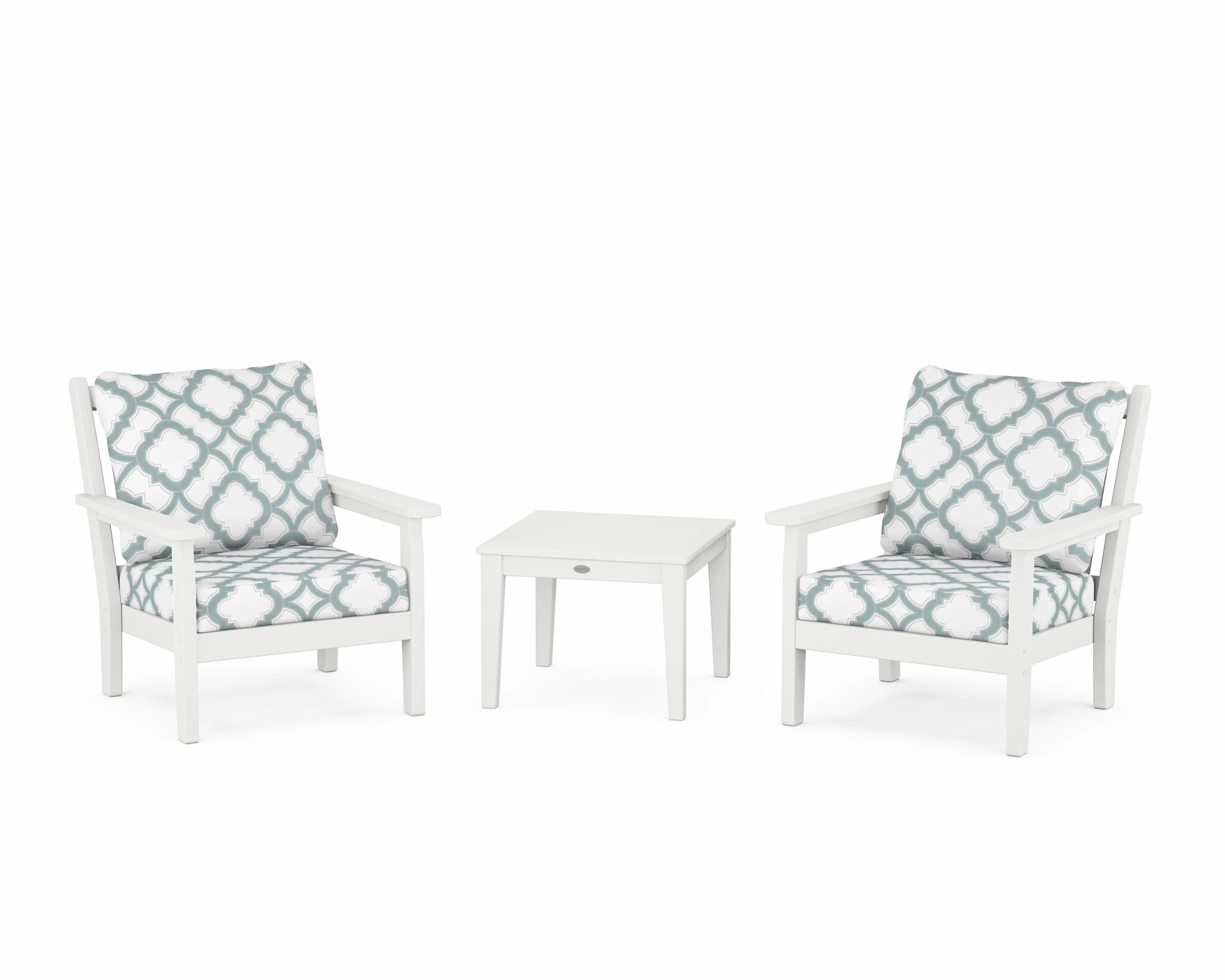 Chippendale 3-Piece Deep Seating Set