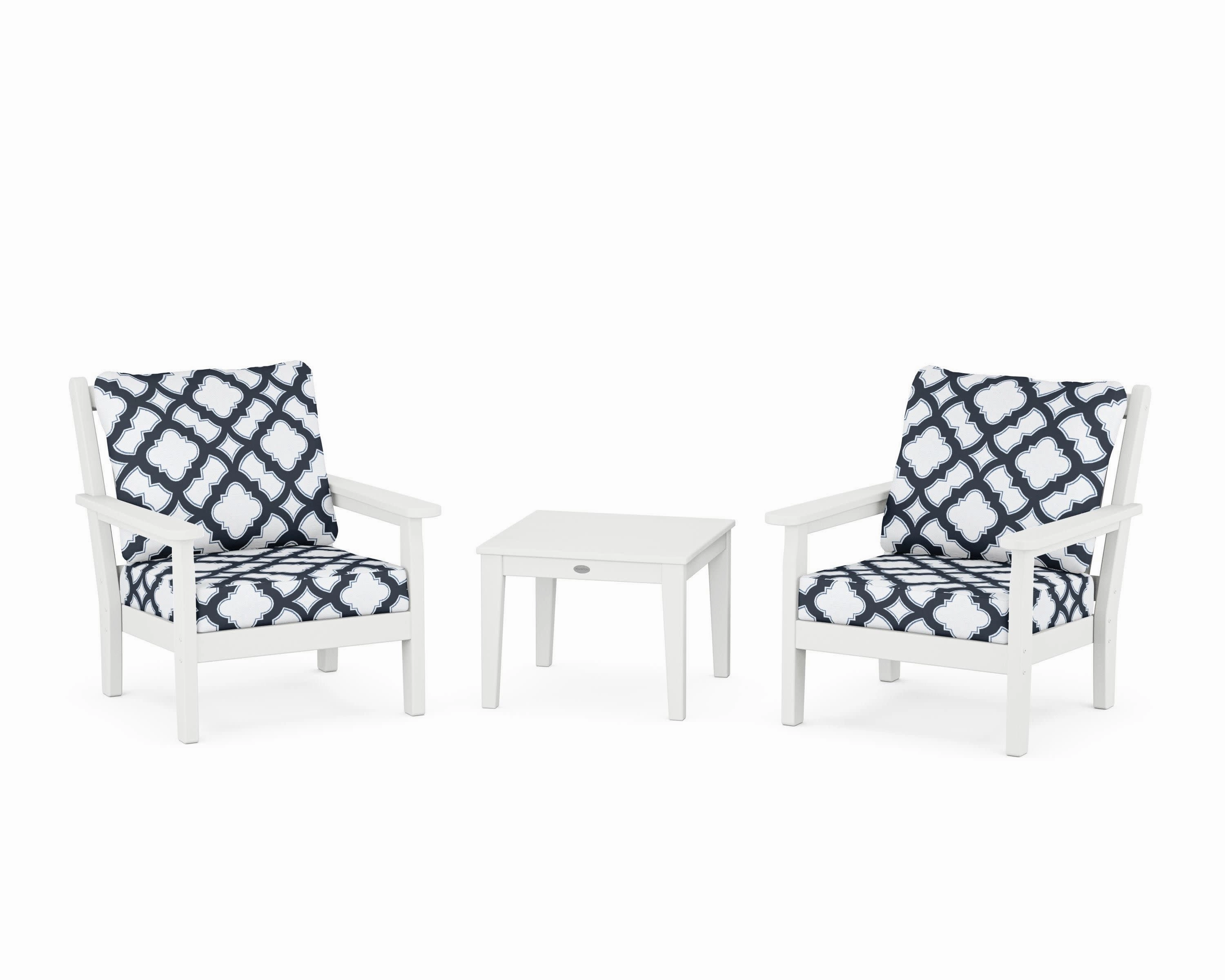 Chippendale 3-Piece Deep Seating Set