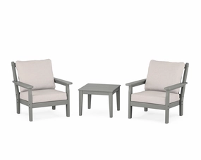 Chippendale 3-Piece Deep Seating Setoutdoor patio dining furniture set