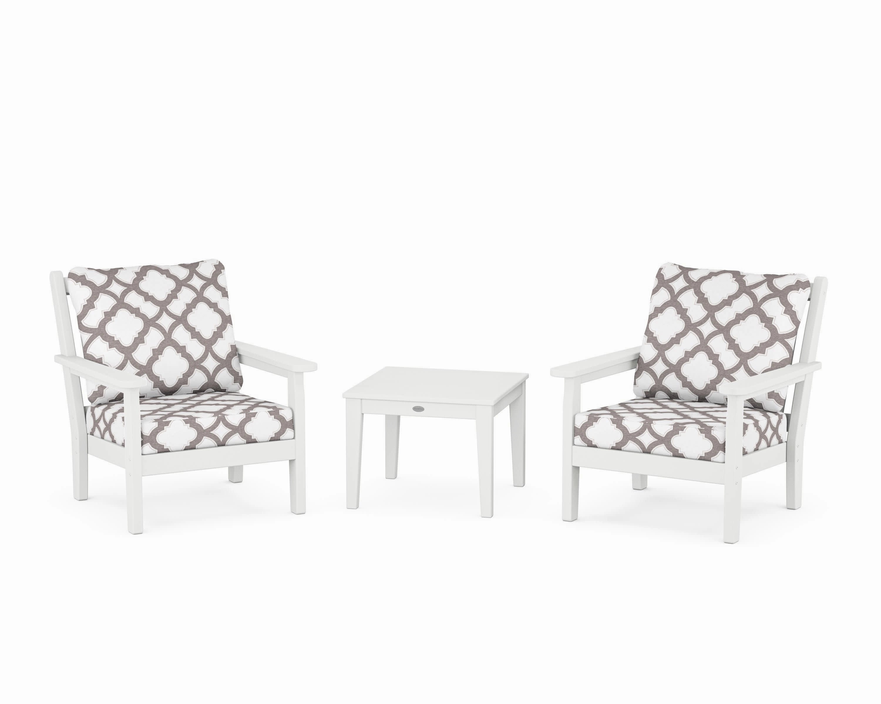Chippendale 3-Piece Deep Seating Set