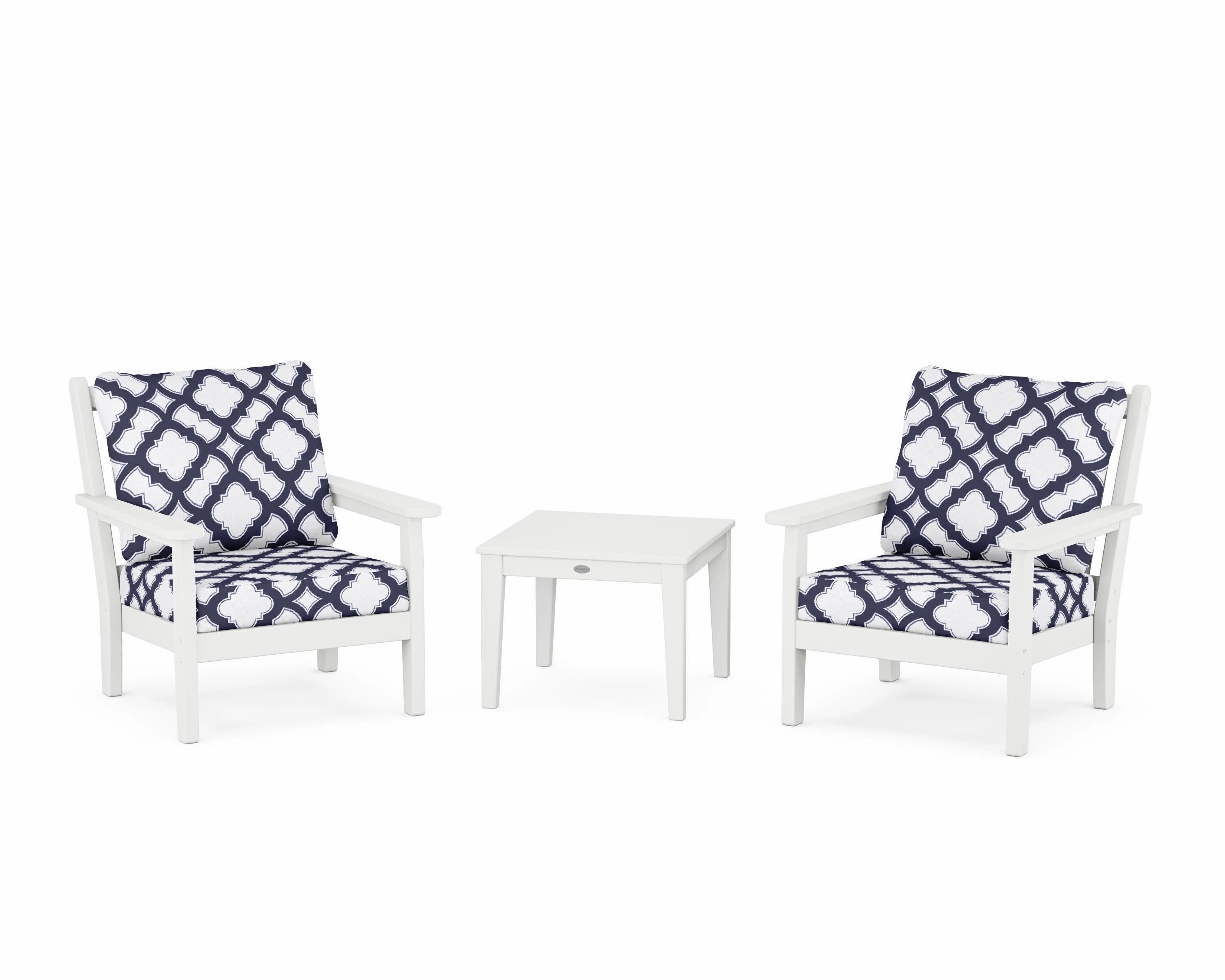 Chippendale 3-Piece Deep Seating Set