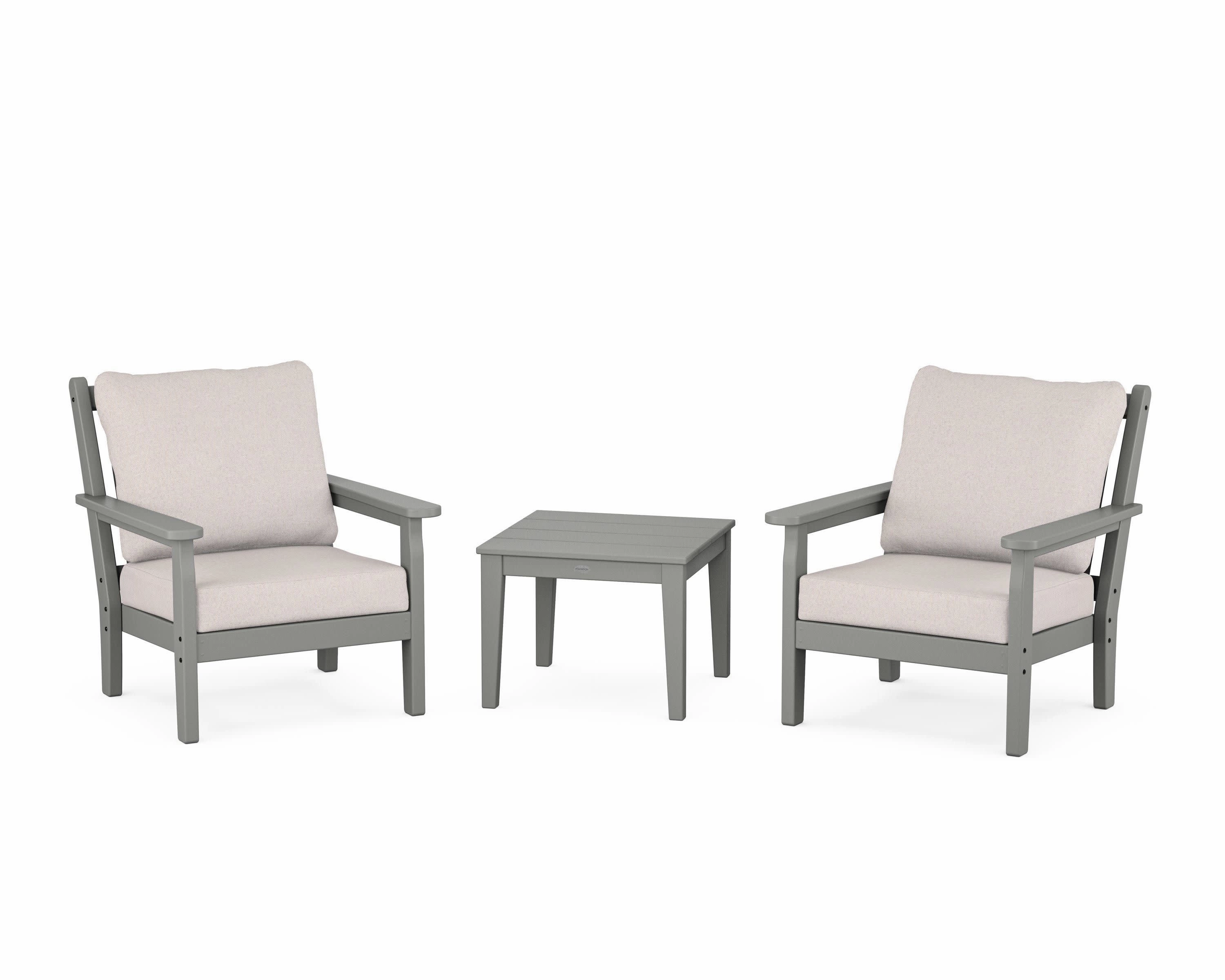 Chippendale 3-Piece Deep Seating Setoutdoor patio dining furniture set
