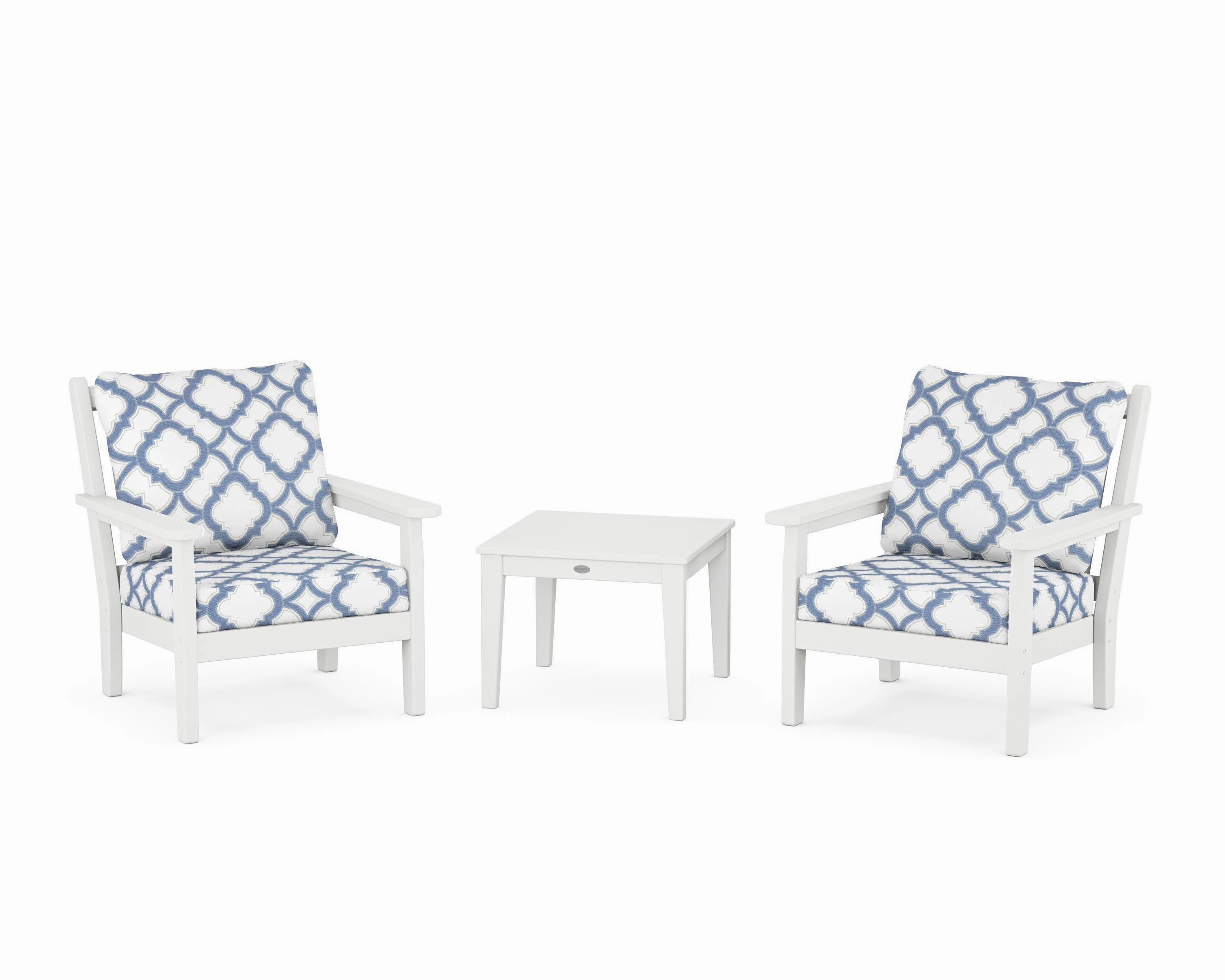 Chippendale 3-Piece Deep Seating Set