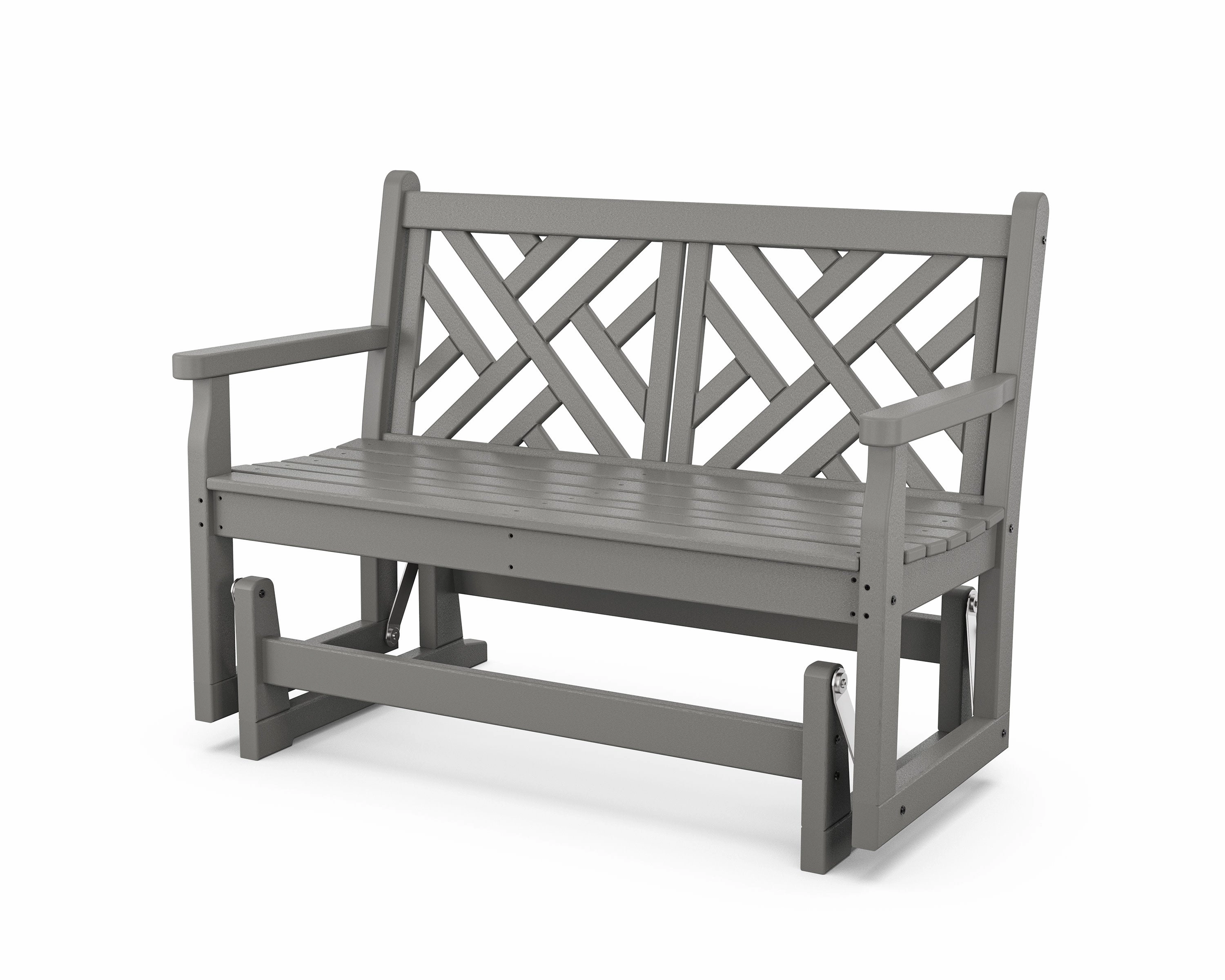 Chippendale 48" Glideroutdoor patio dining furniture set