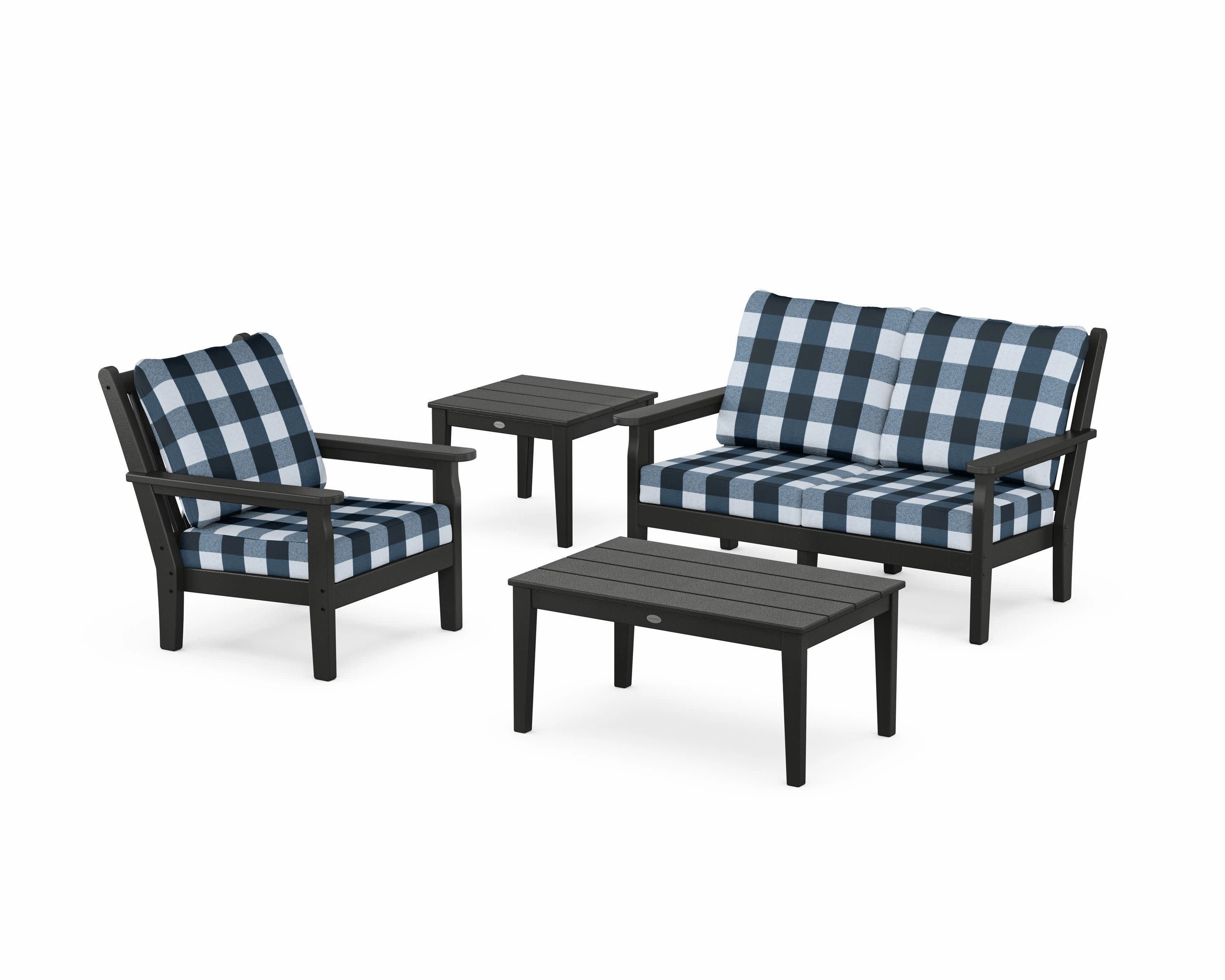 Chippendale 4-Piece Deep Seating Set