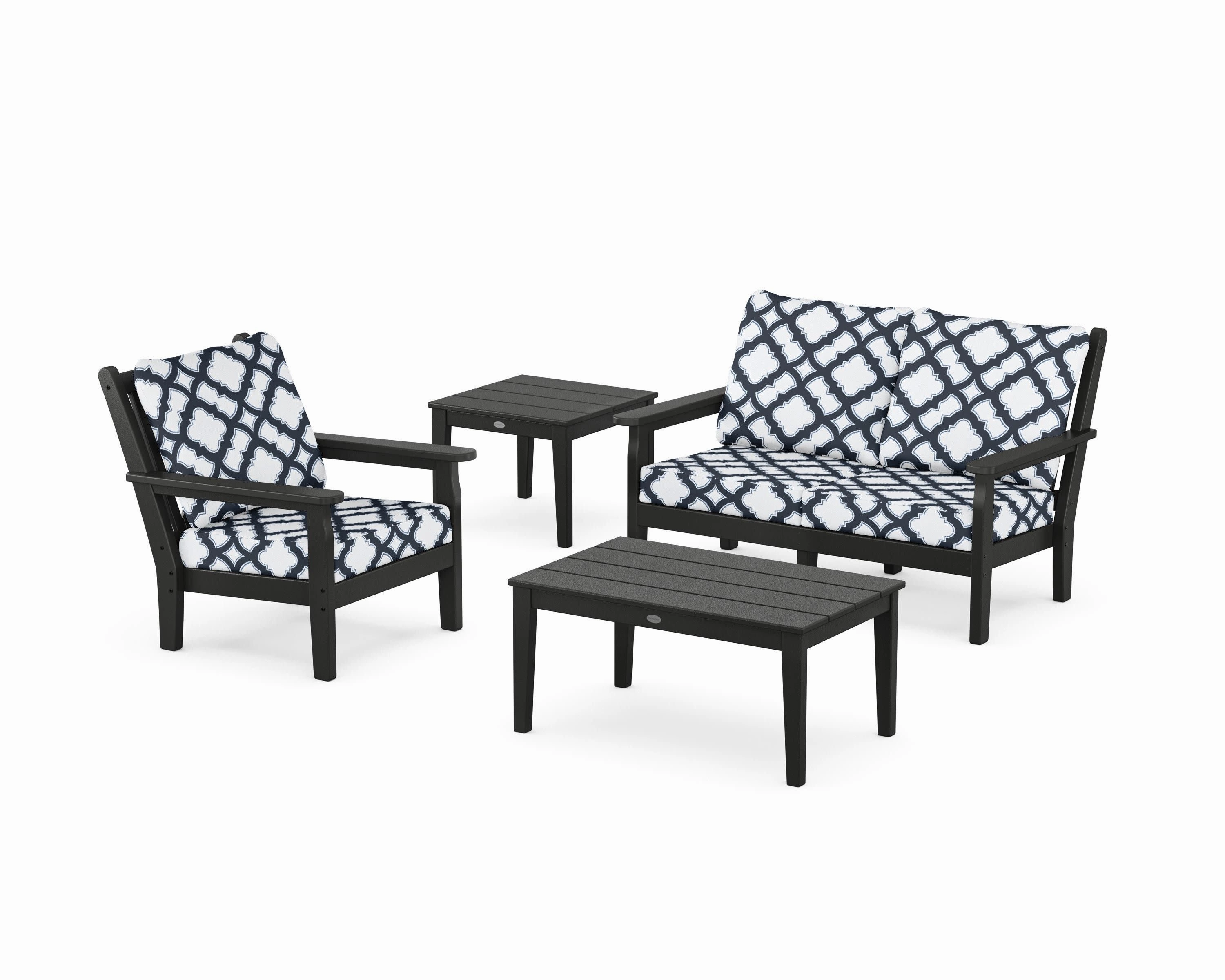 Chippendale 4-Piece Deep Seating Set