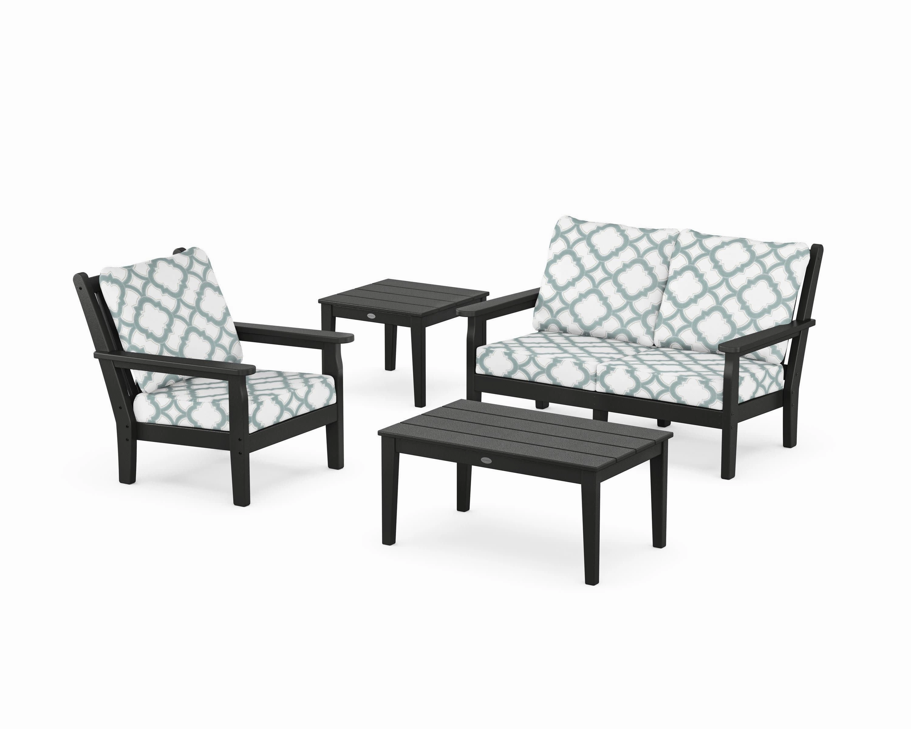 Chippendale 4-Piece Deep Seating Set