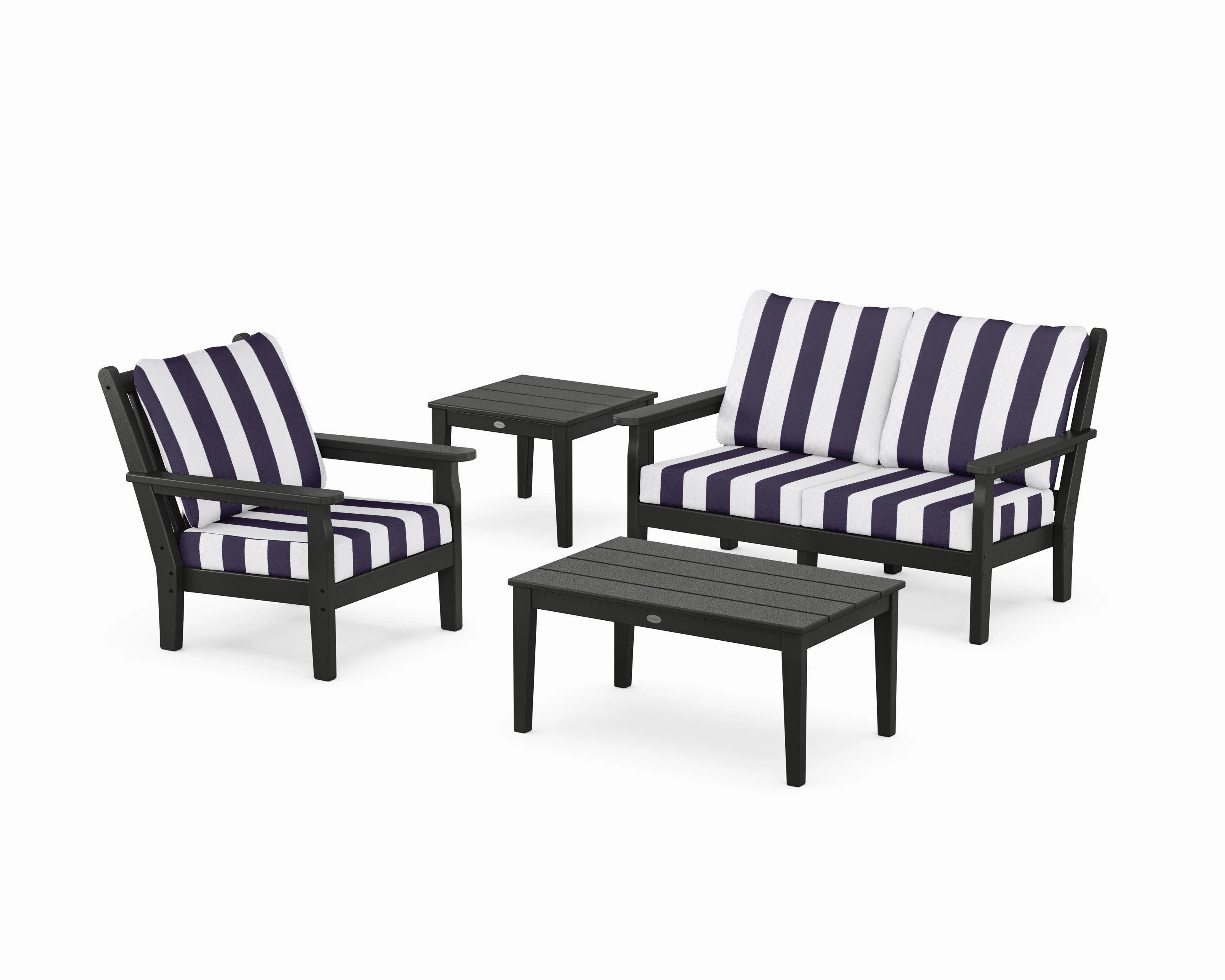 Chippendale 4-Piece Deep Seating Set