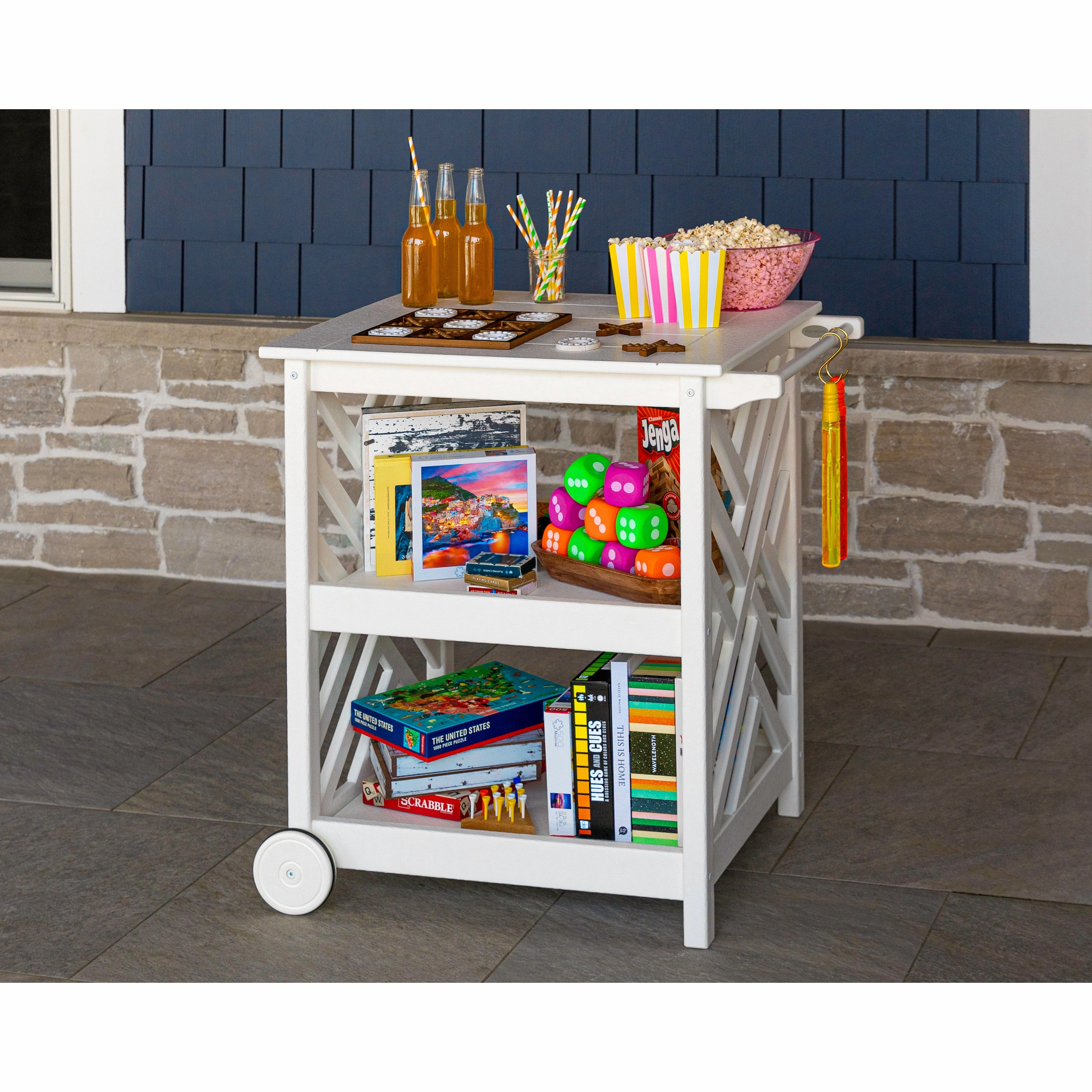 Chippendale Bar Cart