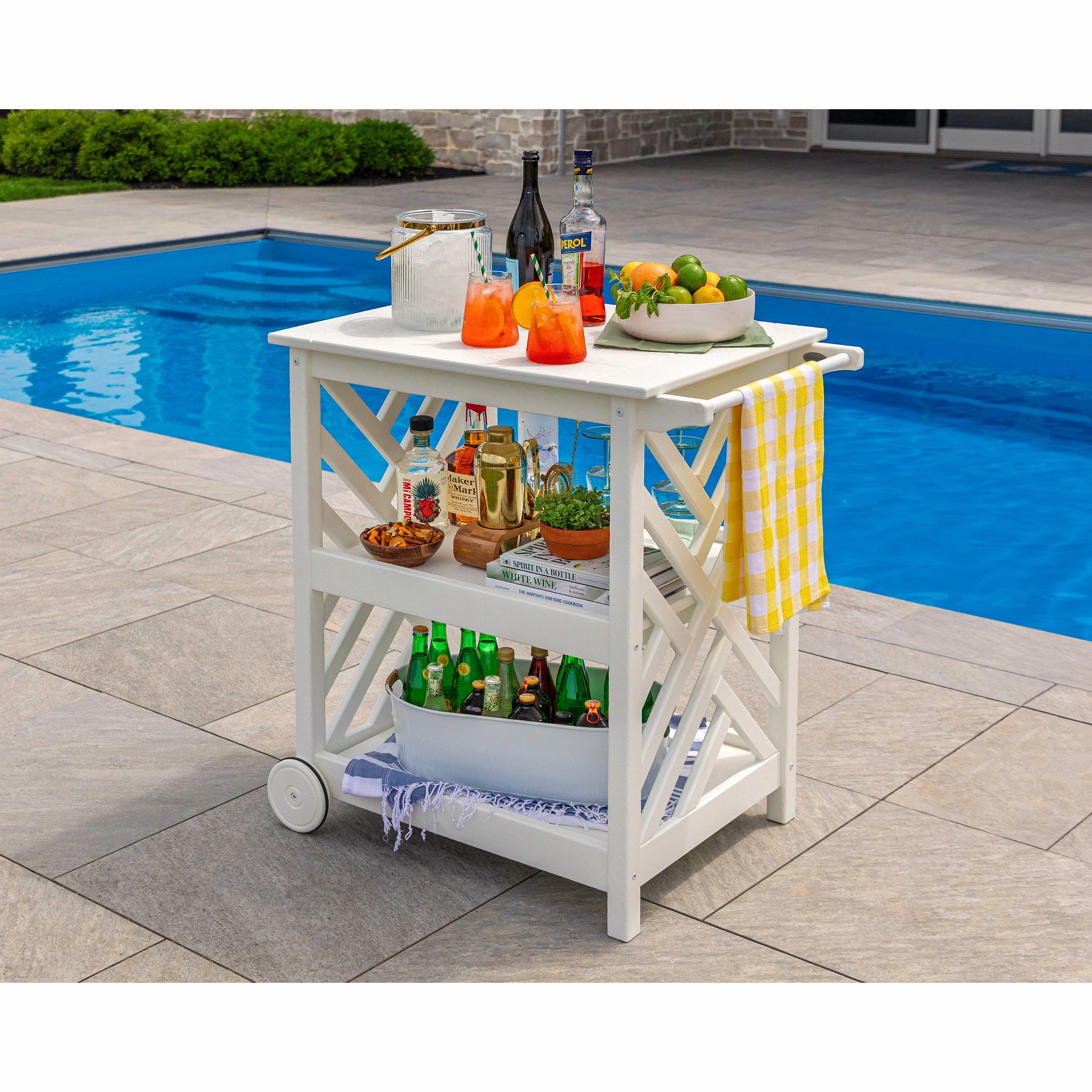 Chippendale Bar Cart