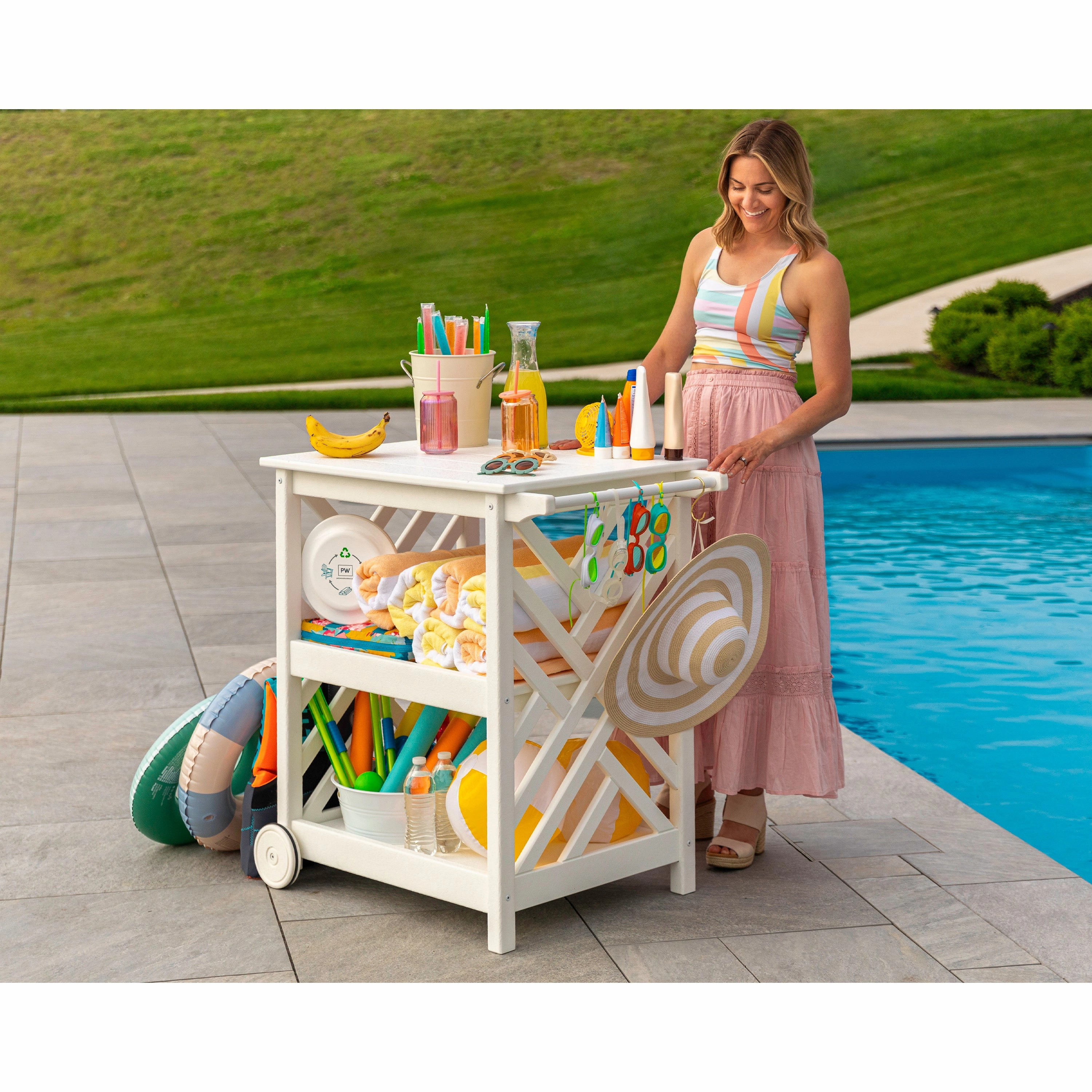 Chippendale Bar Cart