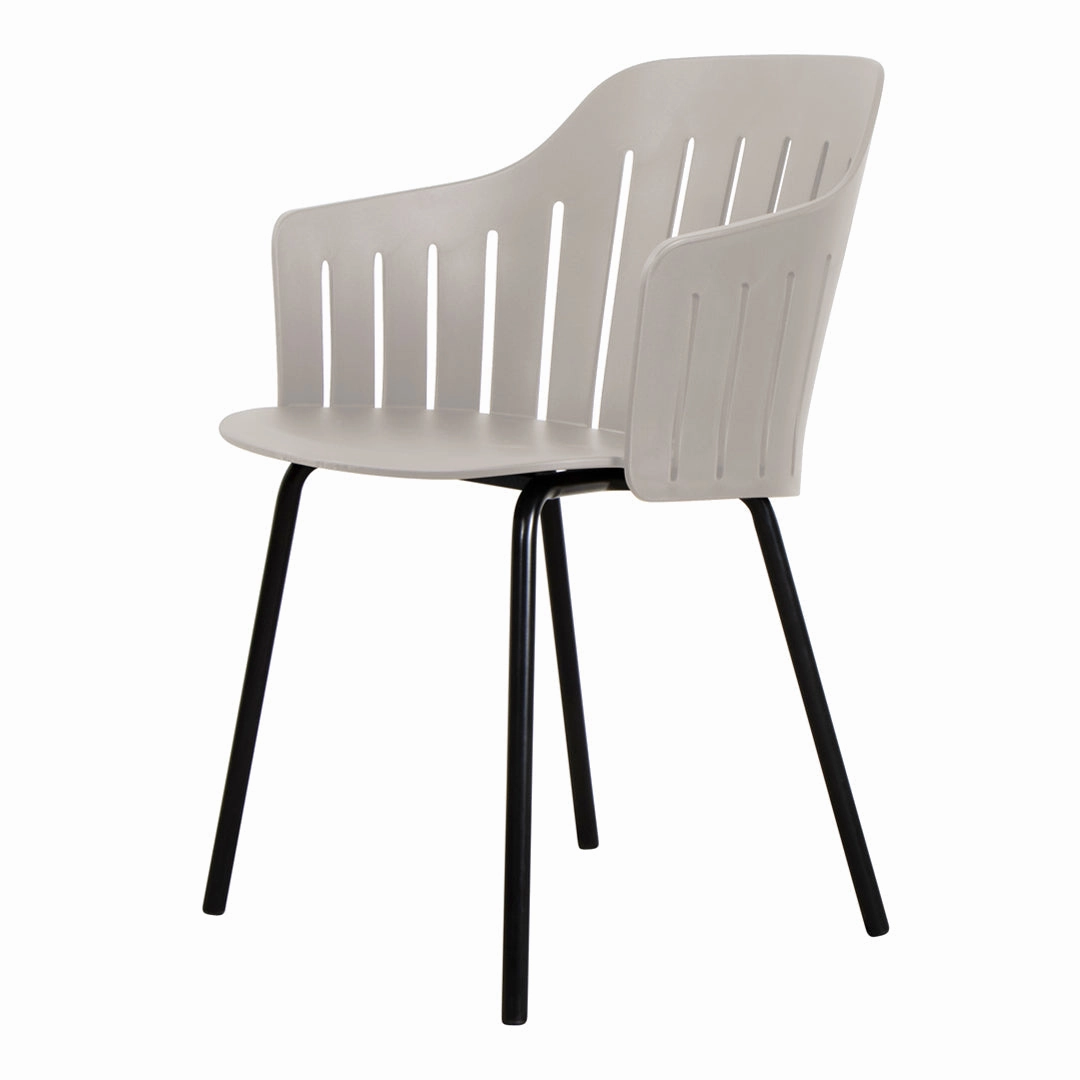 Choice Outdoor Chair - 4 Legs - w/ Back and Seat Cushion