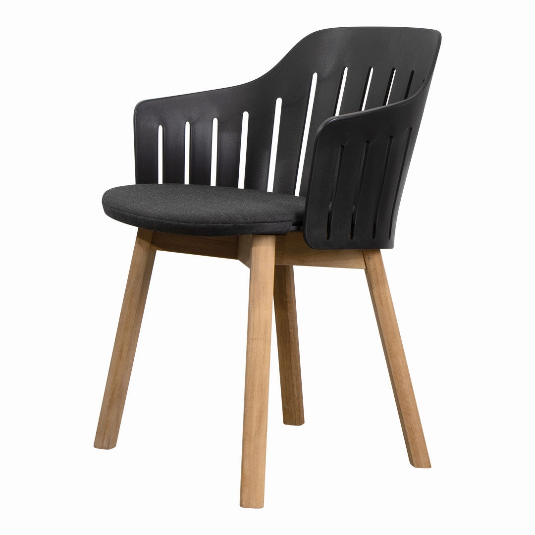 Choice Outdoor Chair - Wood Base - w/ Seat Cushion