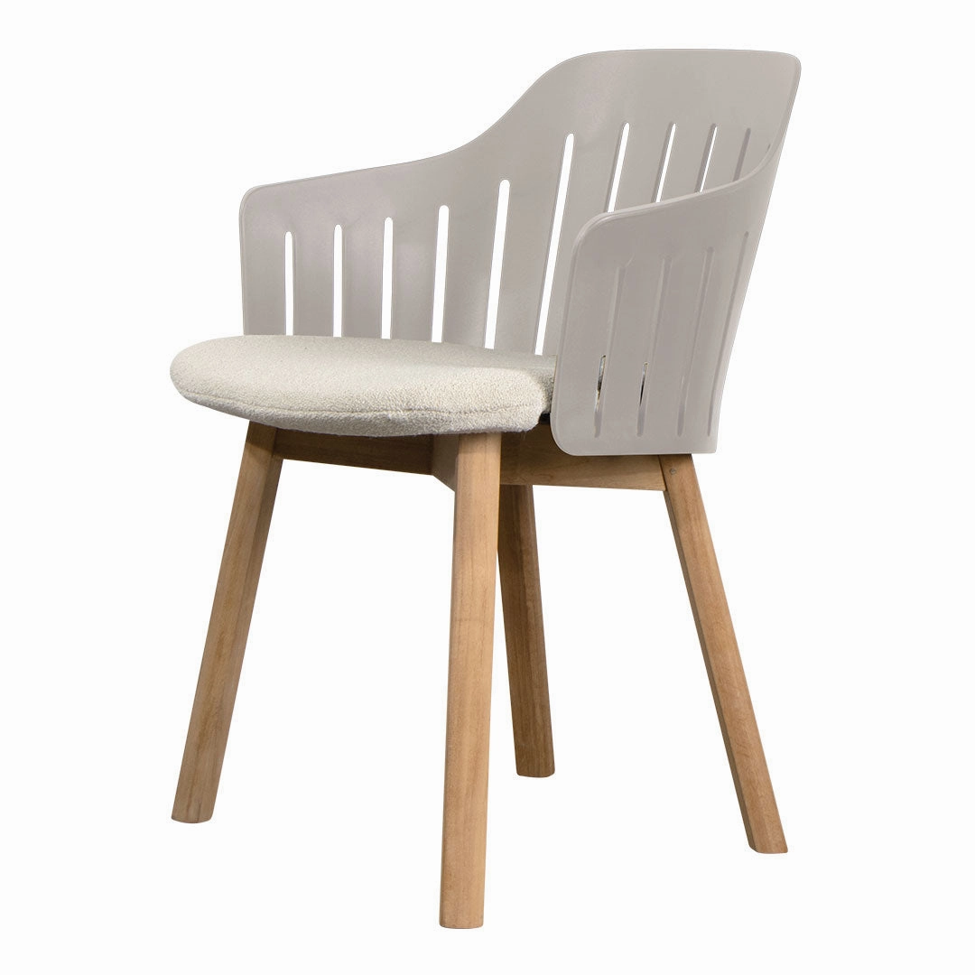 Choice Outdoor Chair - Wood Base - w/ Seat Cushion