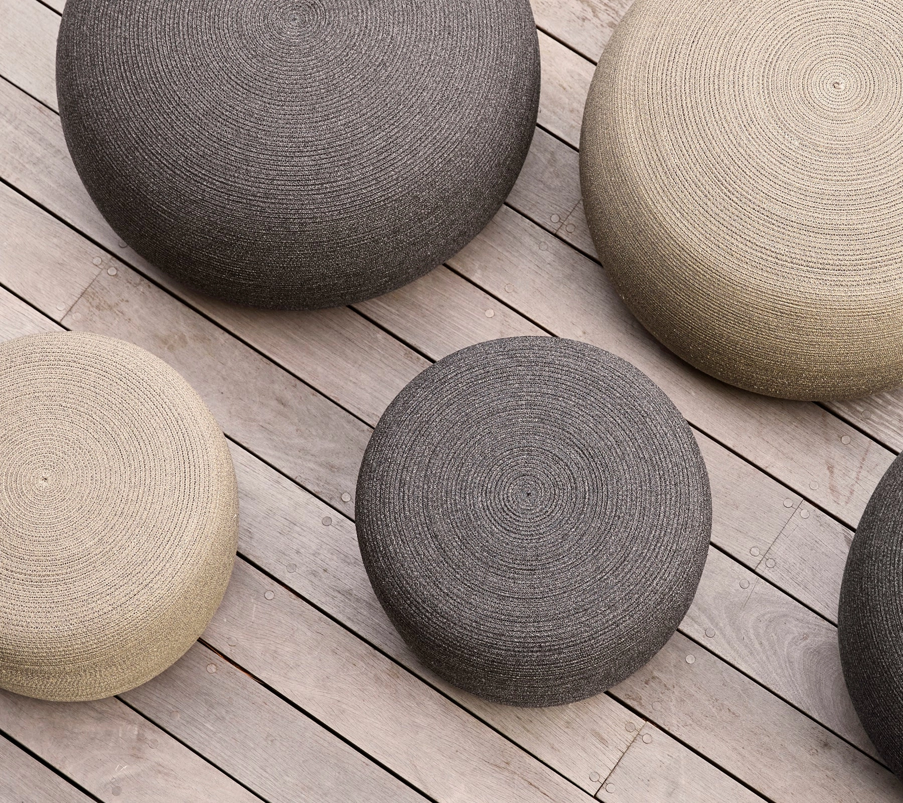 Circle footstool small