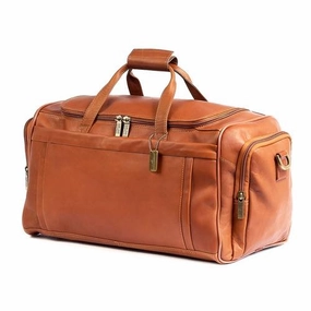 Claire Chase Bordeaux Leather Duffel Biggest Savings Now