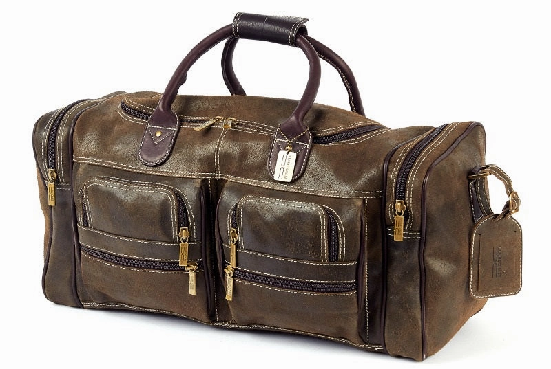 Flash Discount Today Claire Chase Executive Leather Sports Duffel Bag