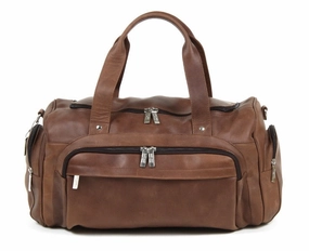 Claire Chase Trevi Leather Duffel Dont Wait Save