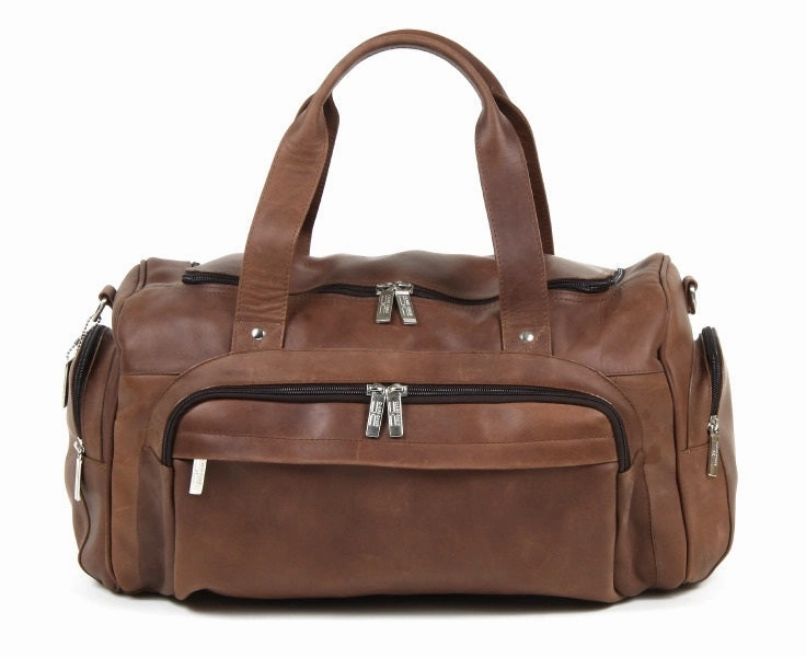Claire Chase Trevi Leather Duffel Dont Wait Save
