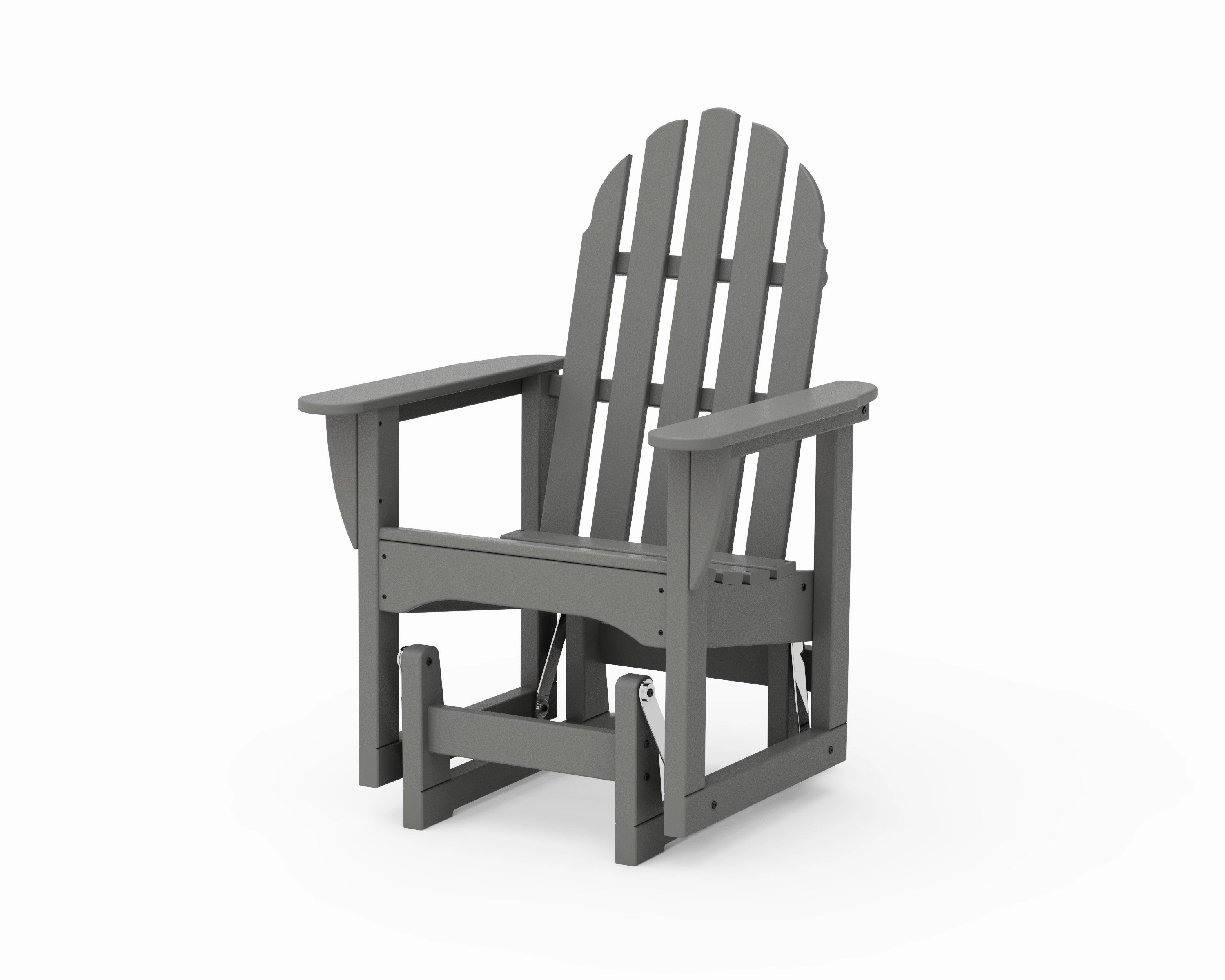 Classic Adirondack Glider Chairoutdoor patio dining furniture set