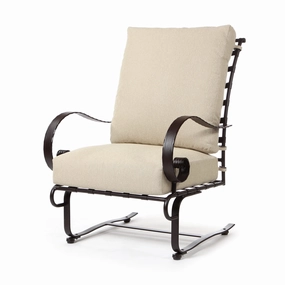 Classico High-Back Spring Base Club Chairoutdoor chair for garden and patio