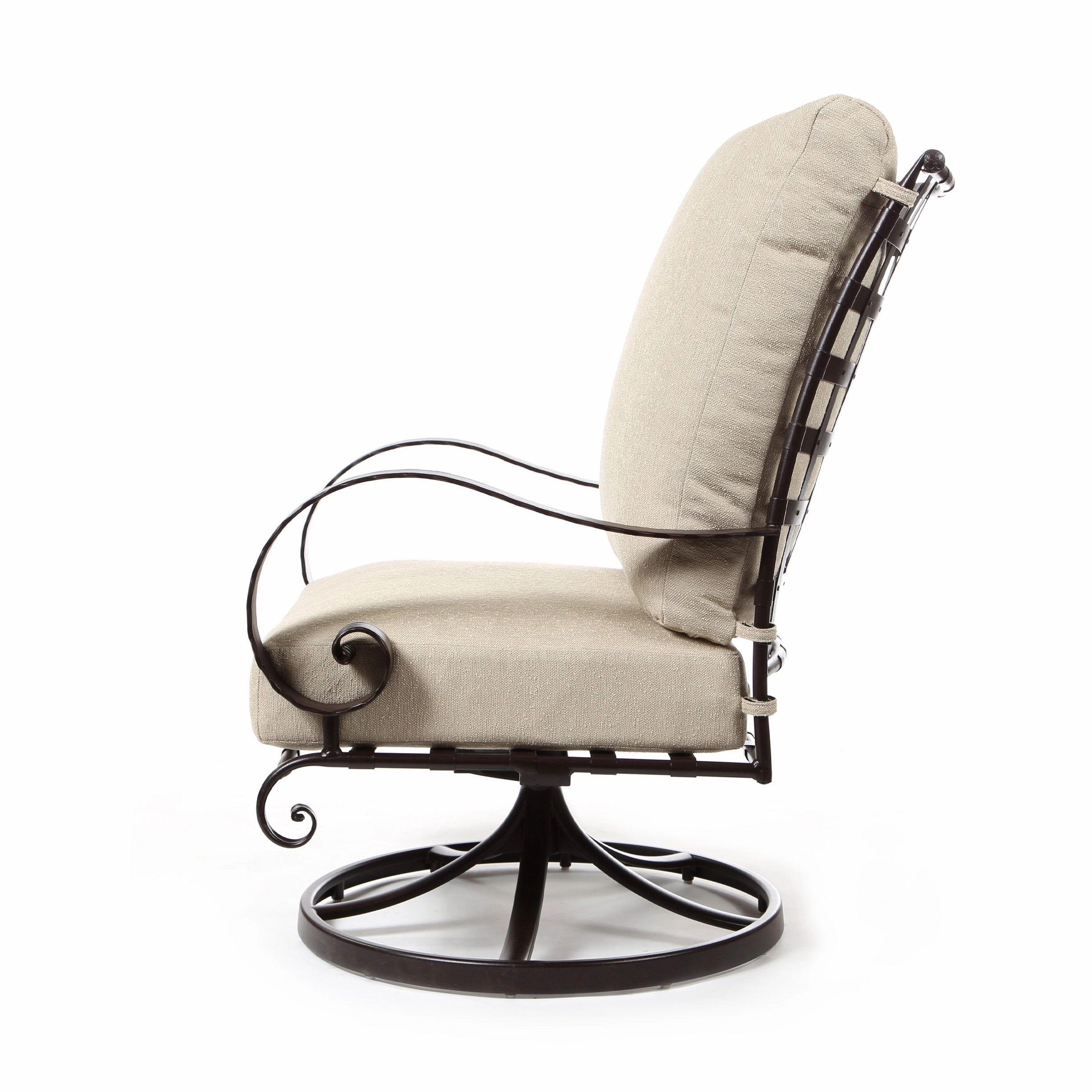 Classico High-Back Swivel Rocker Club Chair