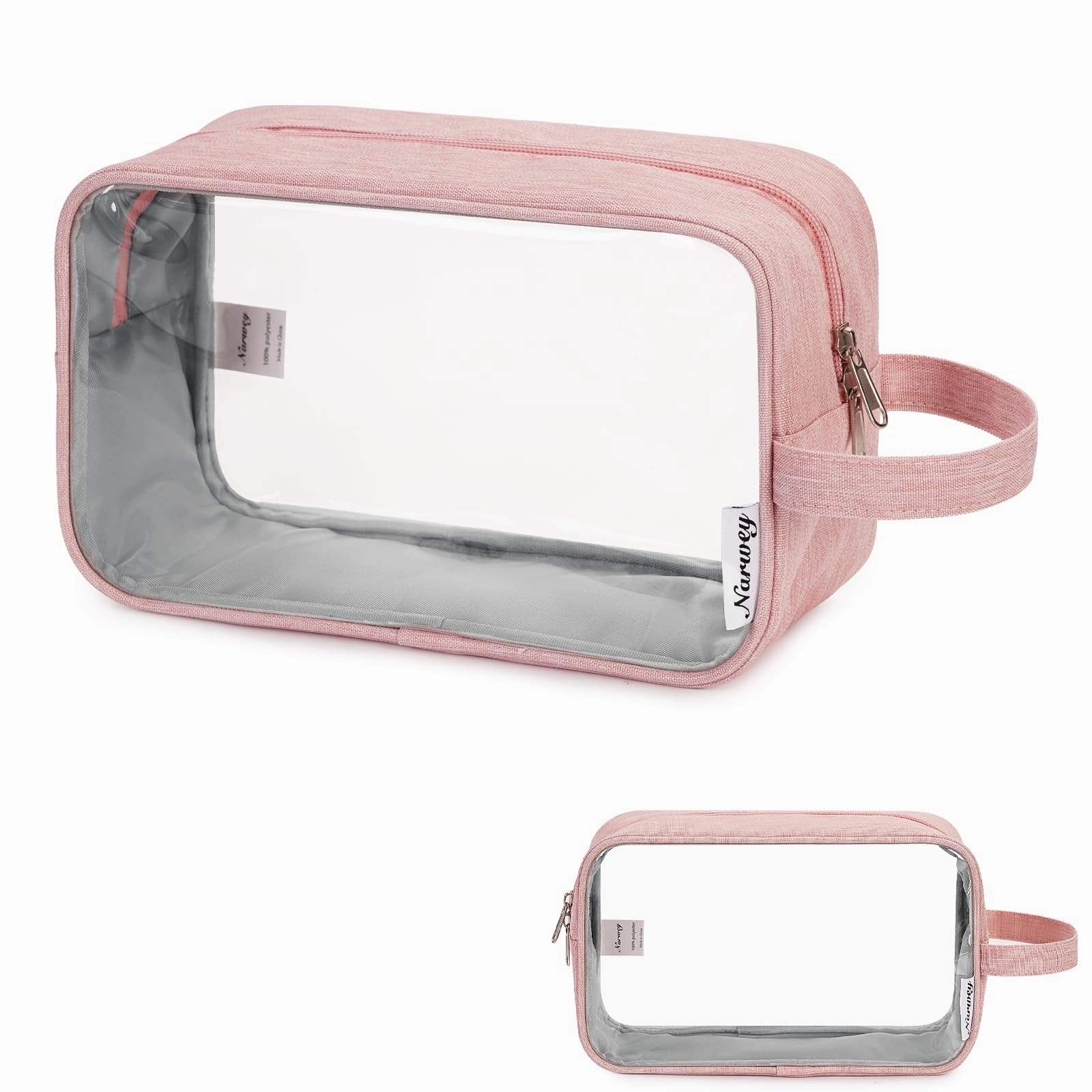 Clearance Savings Now Hot Deal Alert Clear Toiletry Bag Traveling Dopp Kit Makeup Bag Organizer