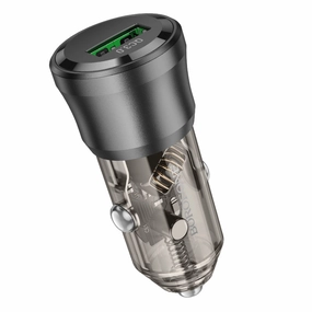 Today Only Offer Borofone Bz23 Noble Car Charger 18W Usb Qc 3.0 | 3A, Black