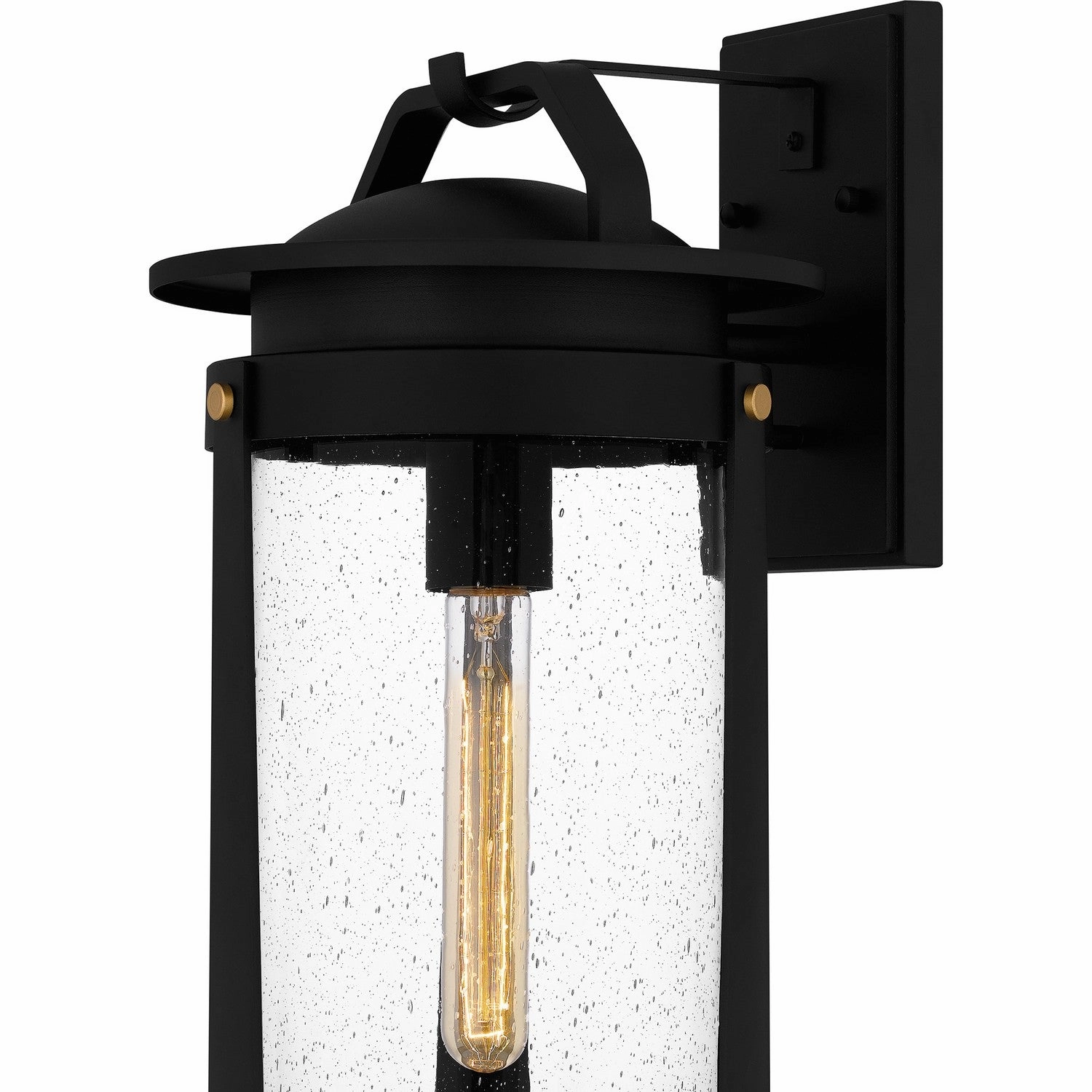 Clifton One Light Outdoor Wall Mount Earth Black