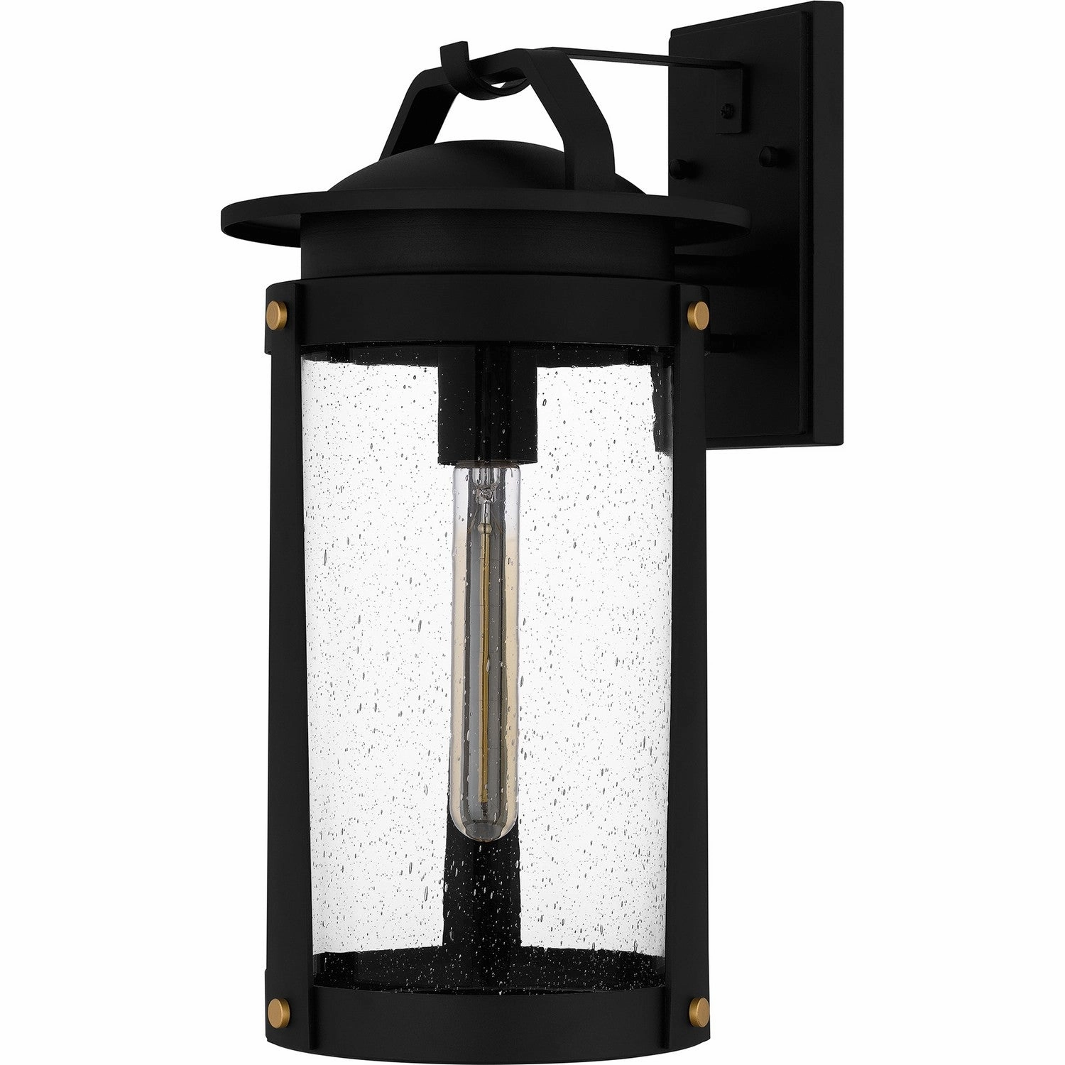 Clifton One Light Outdoor Wall Mount Earth Black