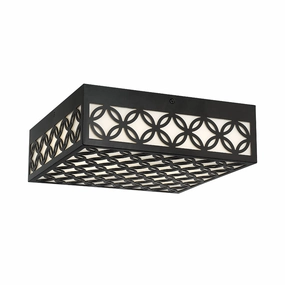 Clover 12" LED Outdoor Ceiling LightWeatherproof outdoor lighting