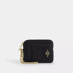 Daily Special Offer Hot Pick Online Coach Outlet Zip Card Case In Signature Leather