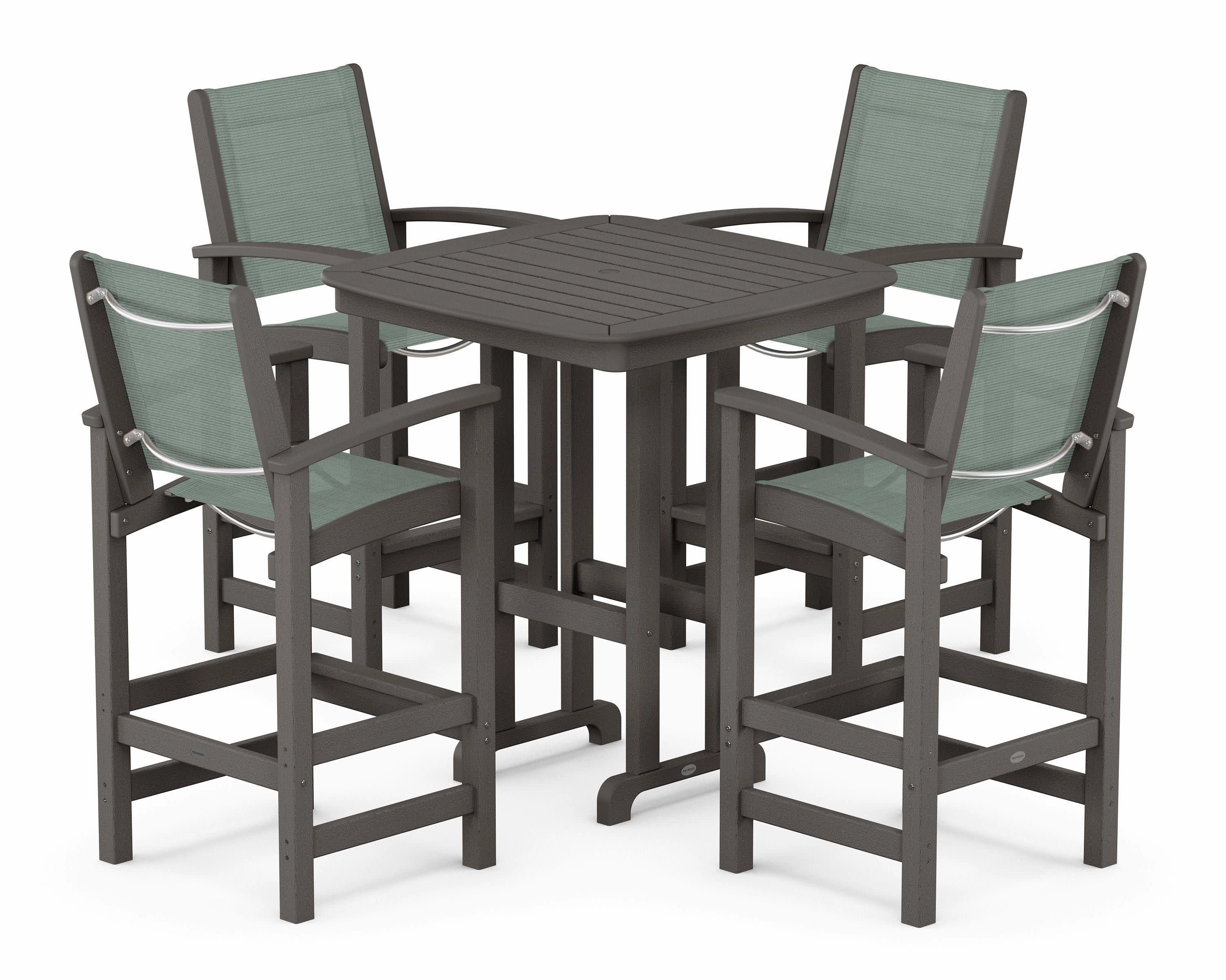 Coastal 5-Piece Bar Set