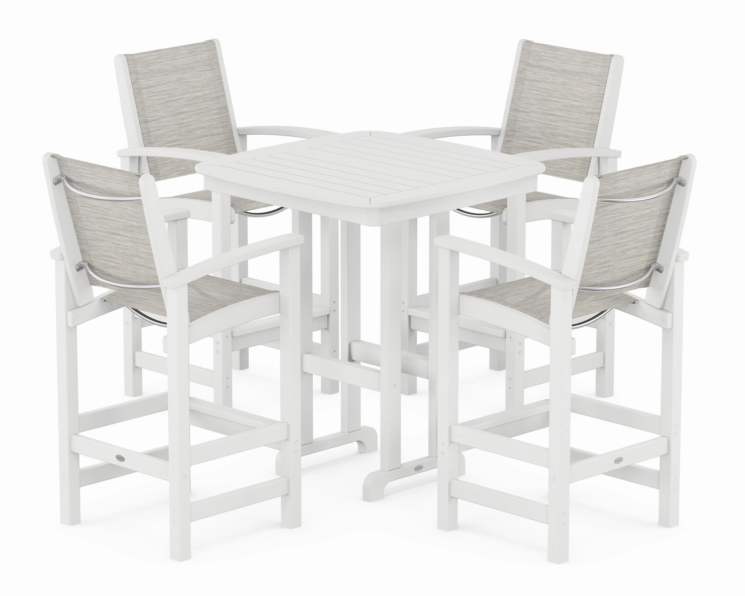Coastal 5-Piece Bar Set