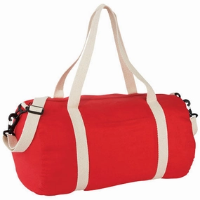 Cochichuate Cotton Barrel Duffel Bag 25L - Red Online Exclusive Savings Exclusive Online Offer