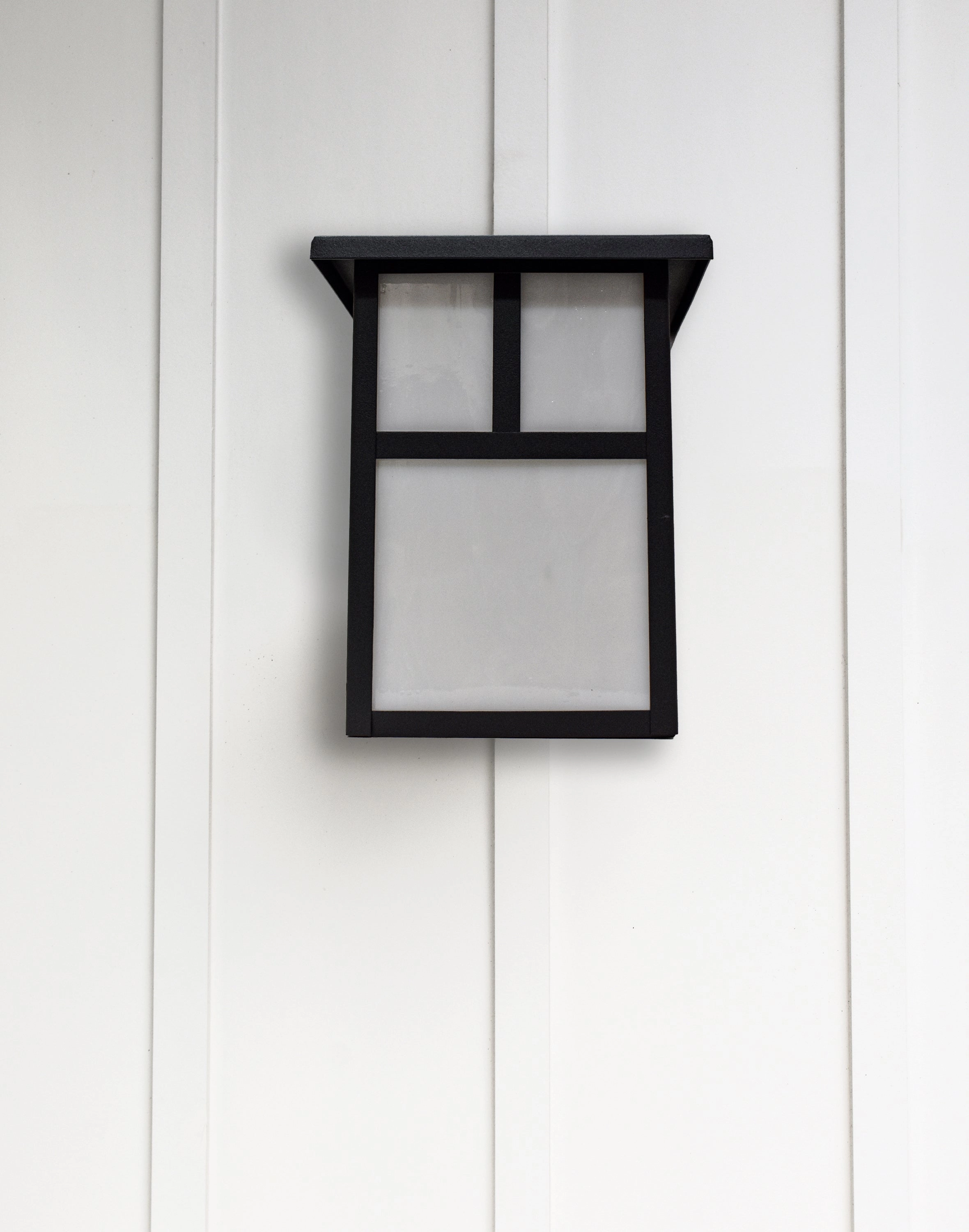 Coldwater One Light Outdoor Wall Lantern Black