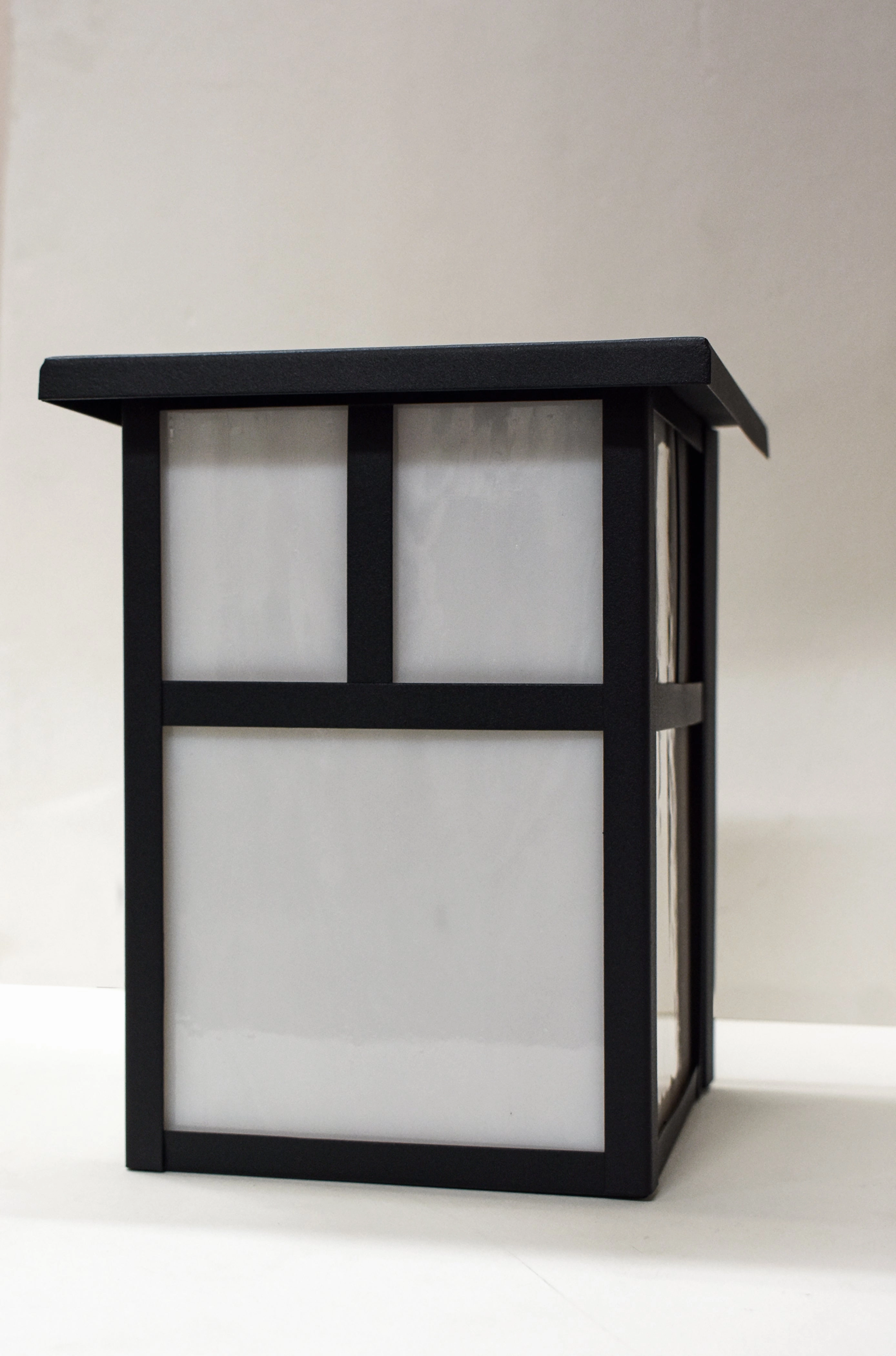 Coldwater One Light Outdoor Wall Lantern Black