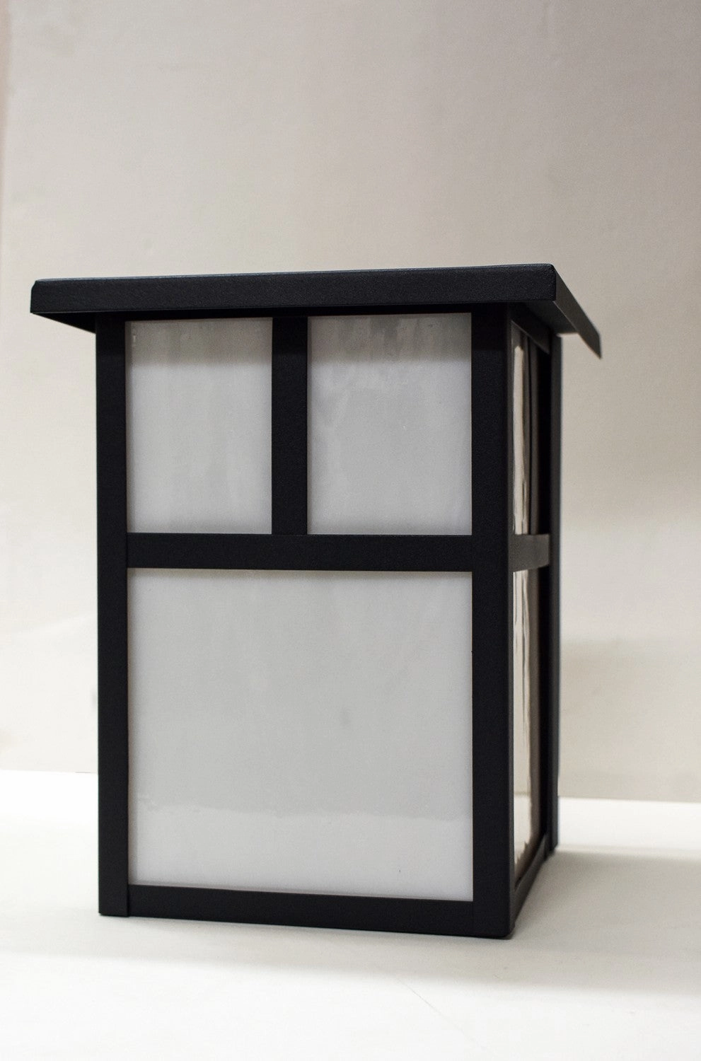 Coldwater One Light Outdoor Wall Lantern Black