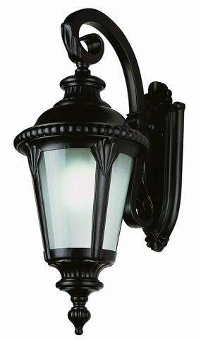 Commons Four Light Wall Lantern BlackOutdoor wall sconces with motion sensor