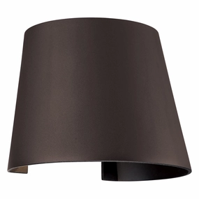 Cone LED Wallwasher BronzeOutdoor wall sconces with motion sensor