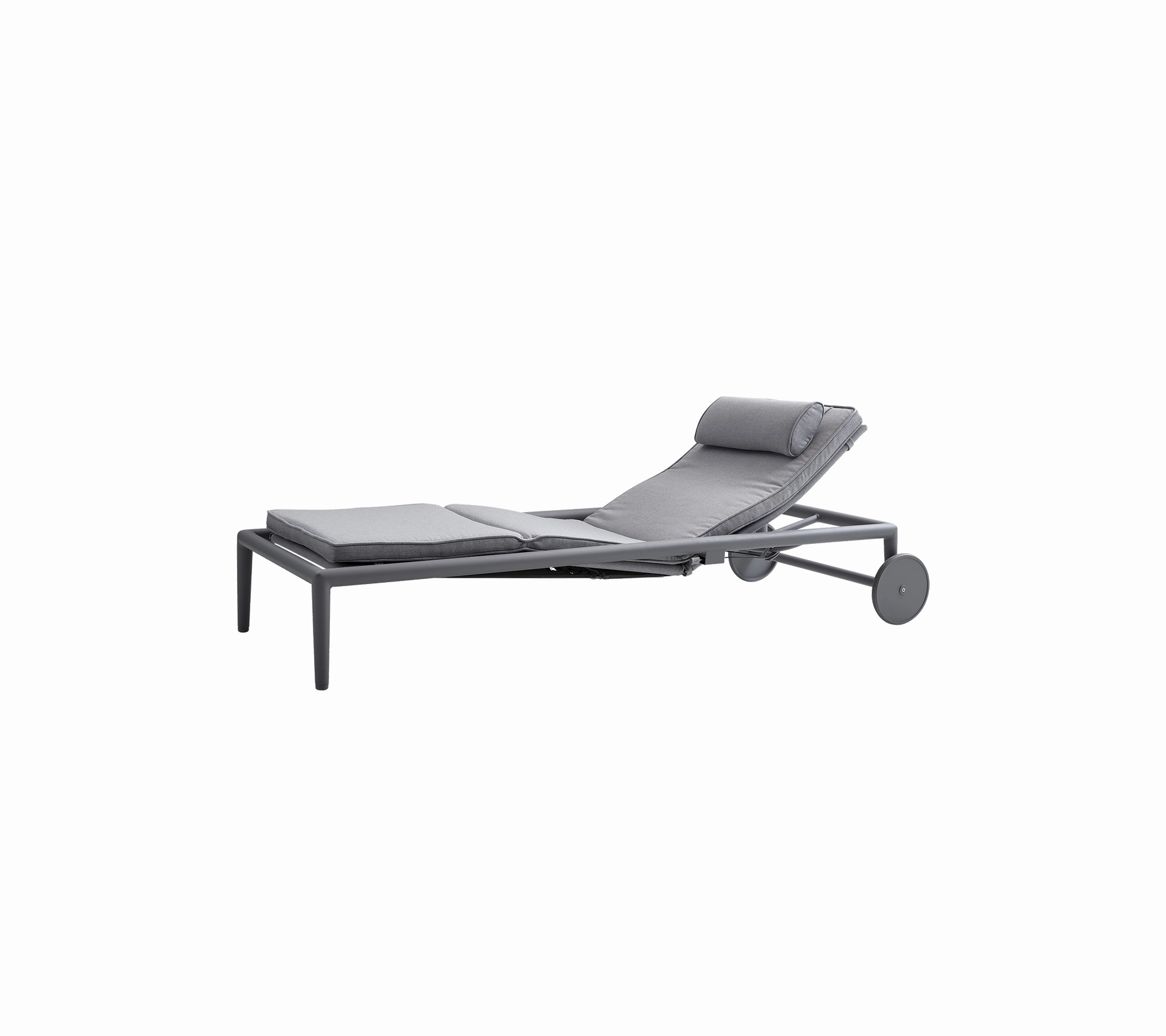 Conic sunbed w/gasspring