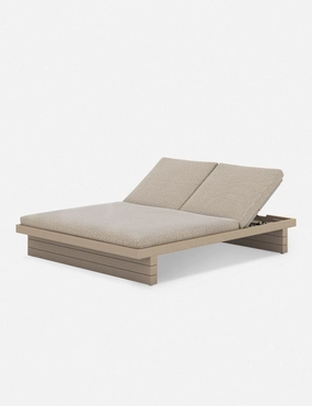 Coren Indoor / Outdoor Double Chaiseoutdoor patio furniture set