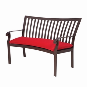 Cortland Curved Benchaluminum alloy outdoor sofa set