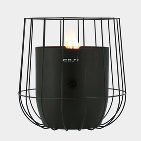 Cosiscoop Basket Black - Outdoor Fire LanternWeatherproof outdoor lighting