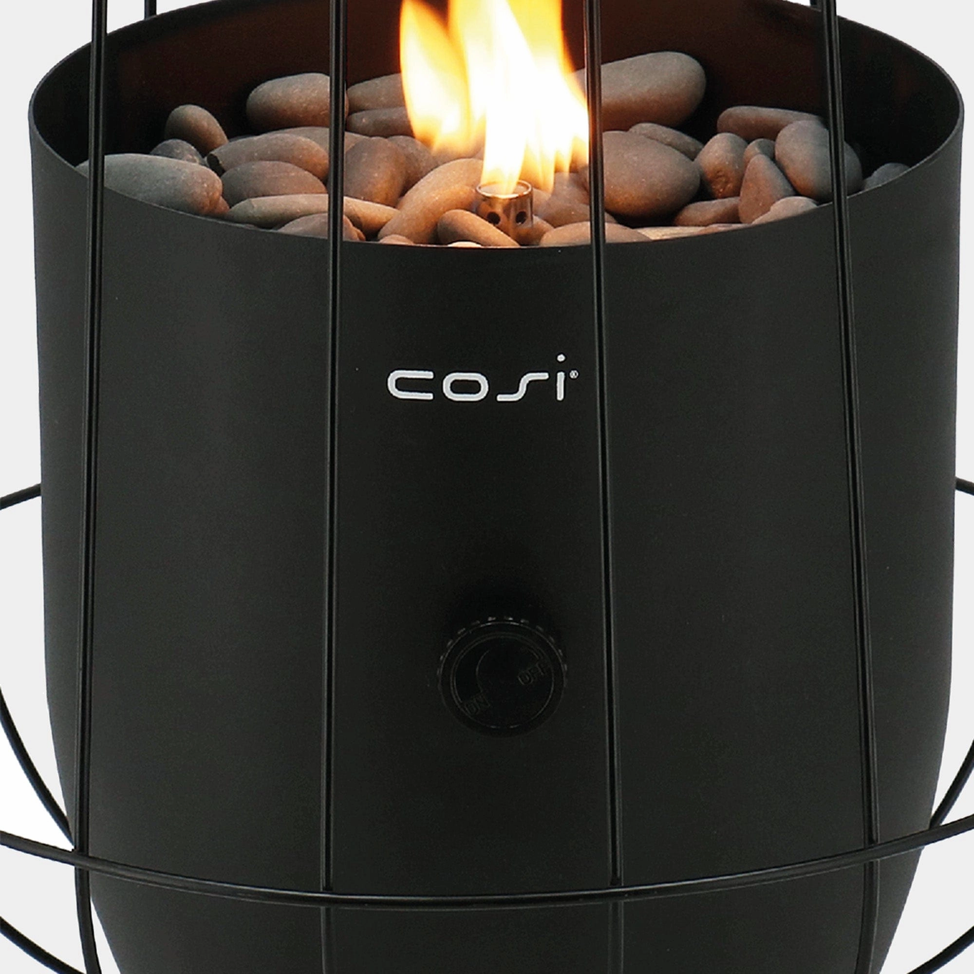 Cosiscoop Basket Black - Outdoor Fire Lantern